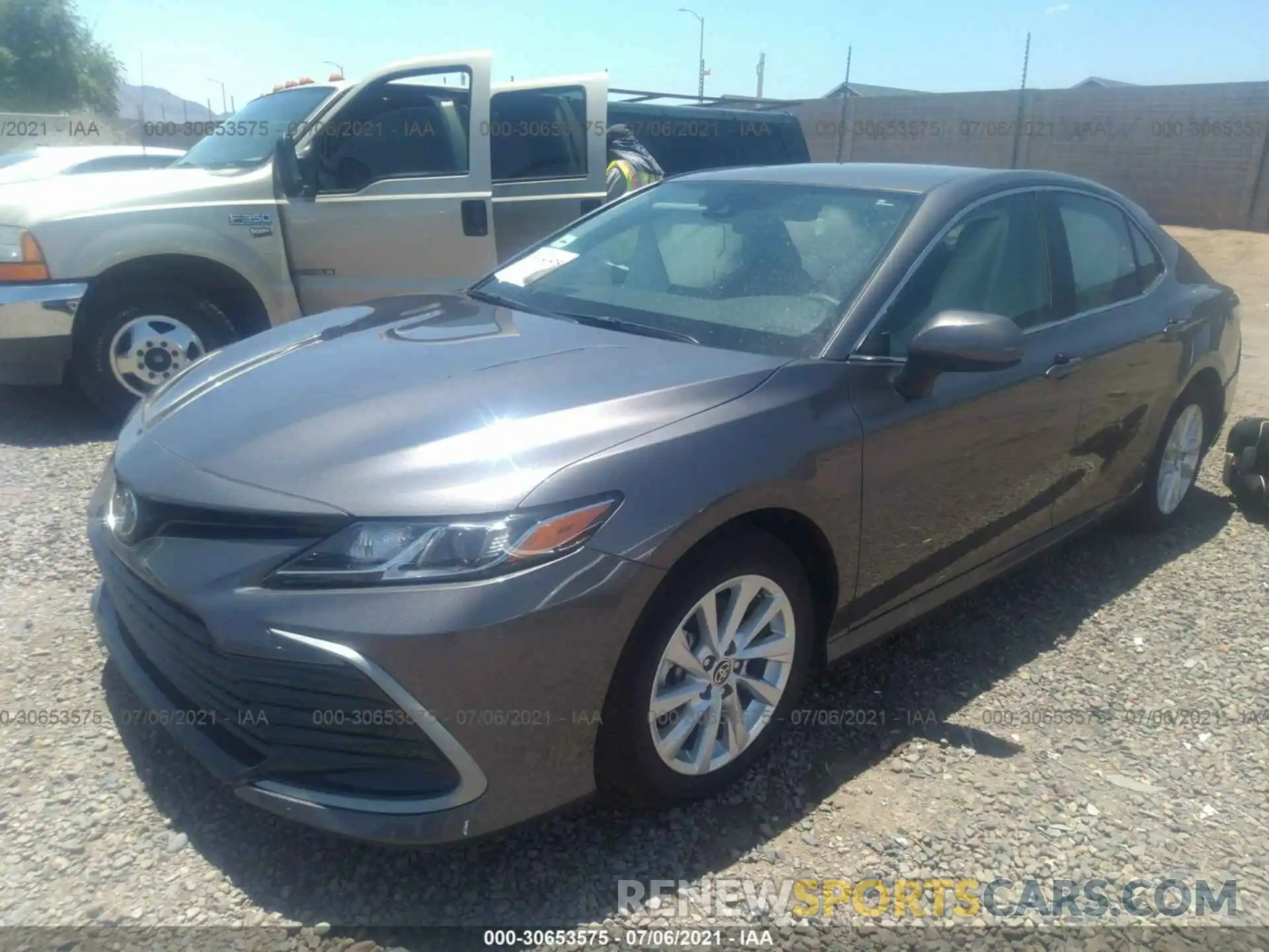 2 Photograph of a damaged car 4T1C11AK6MU438418 TOYOTA CAMRY 2021