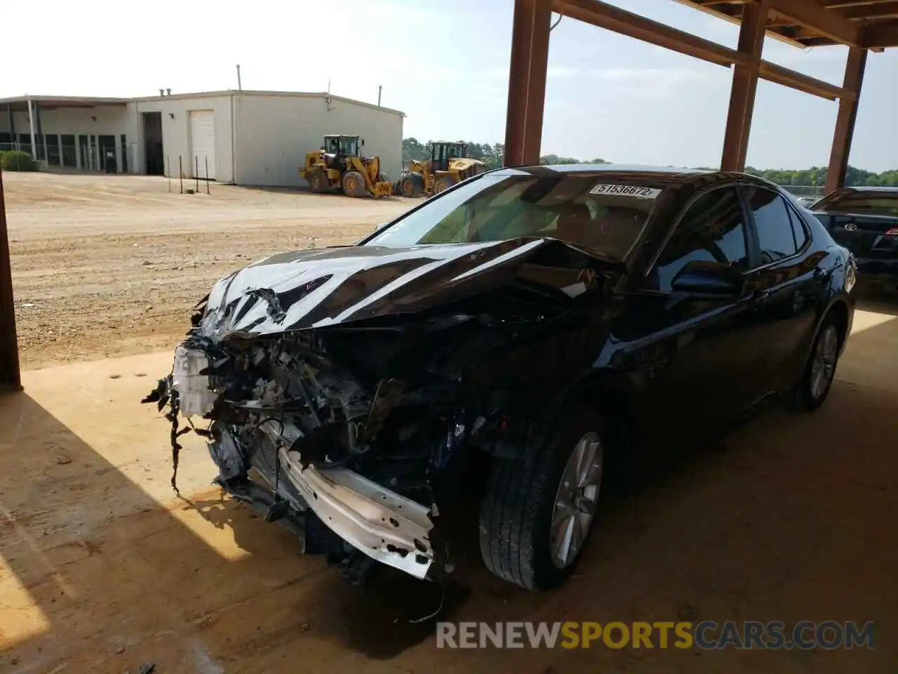 2 Photograph of a damaged car 4T1C11AK6MU439939 TOYOTA CAMRY 2021