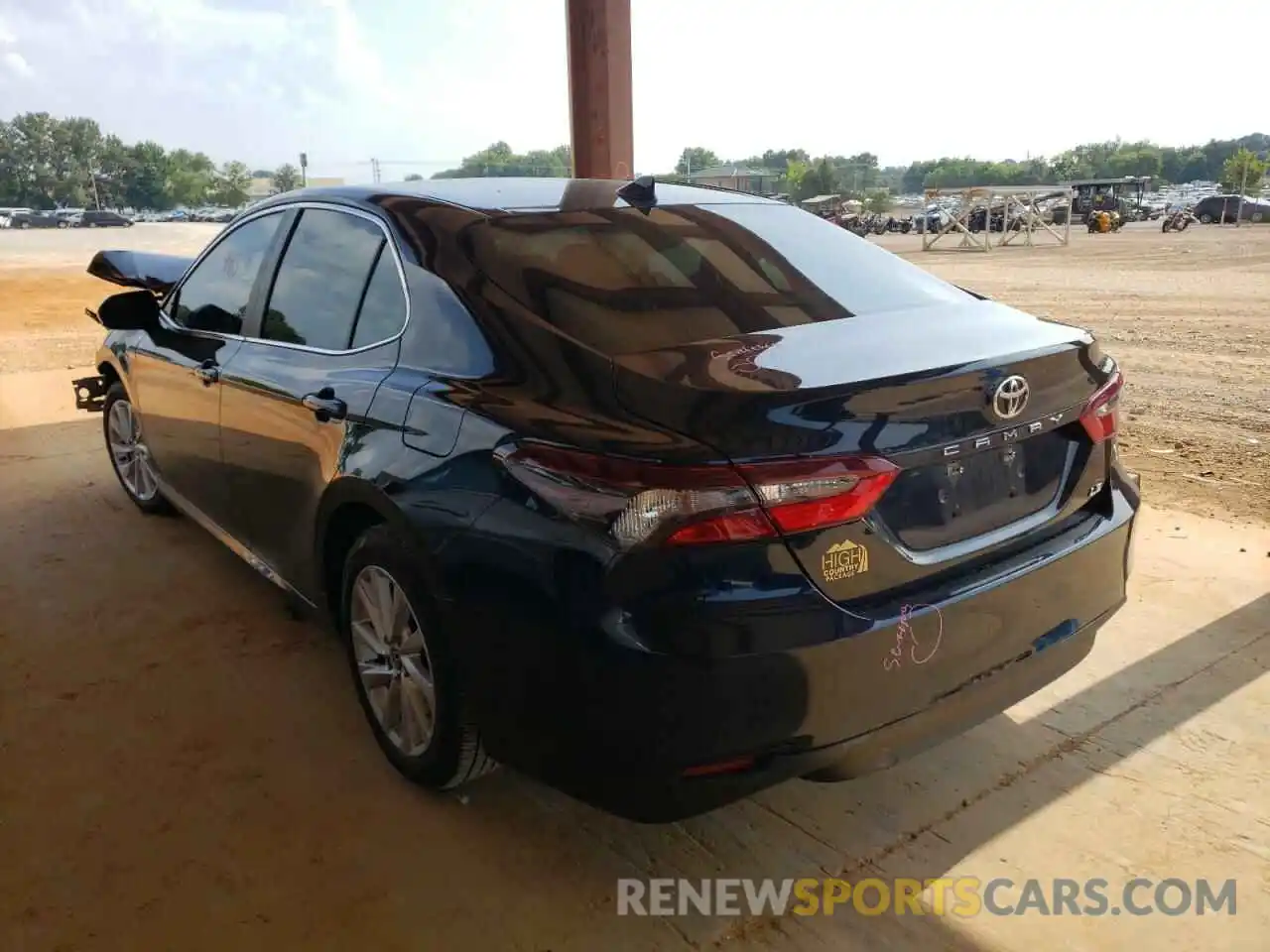 3 Photograph of a damaged car 4T1C11AK6MU439939 TOYOTA CAMRY 2021