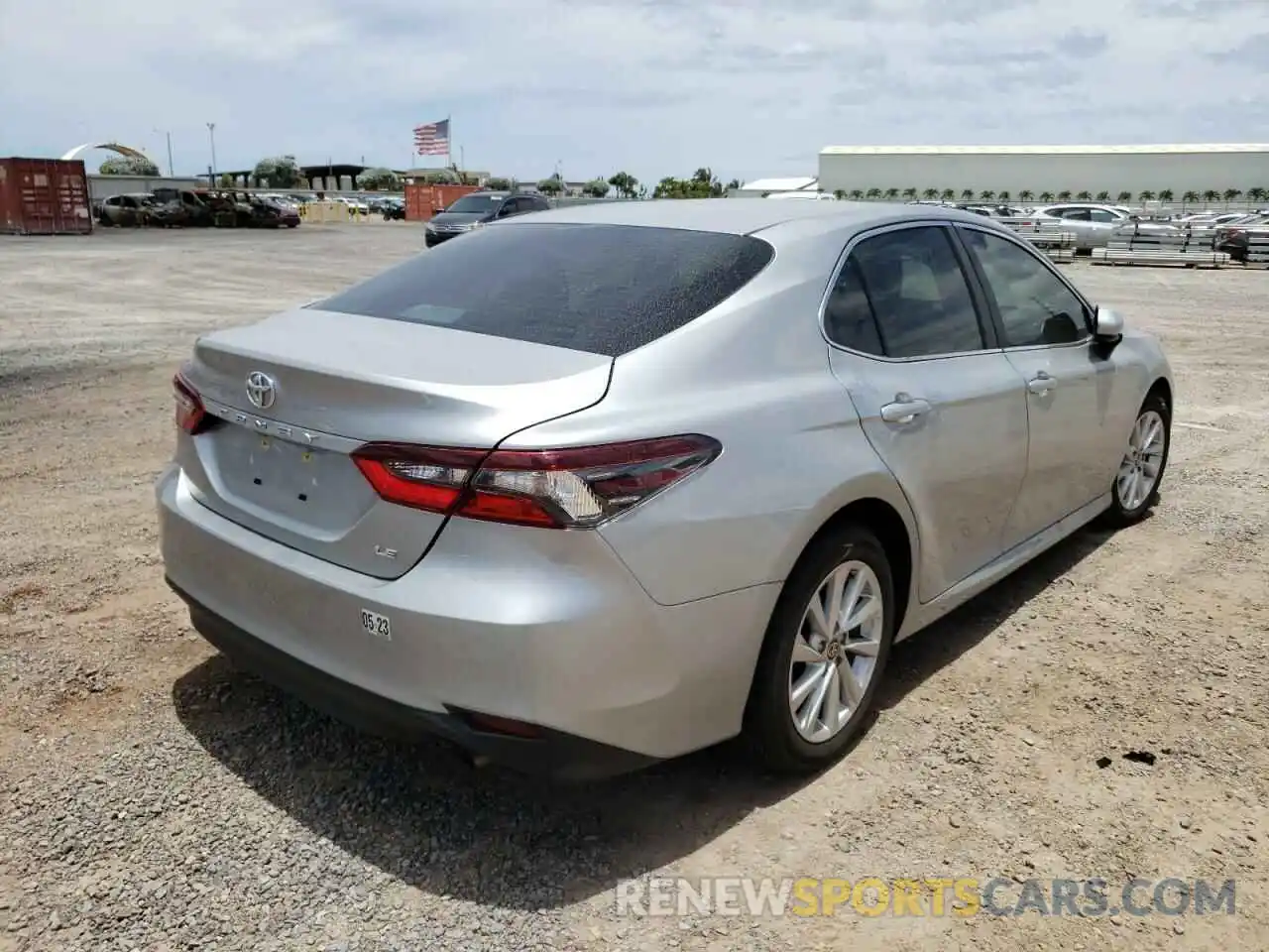 4 Photograph of a damaged car 4T1C11AK6MU445398 TOYOTA CAMRY 2021