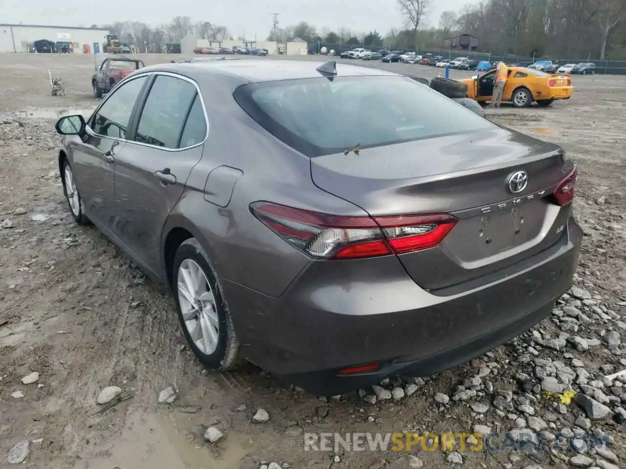 3 Photograph of a damaged car 4T1C11AK6MU454411 TOYOTA CAMRY 2021