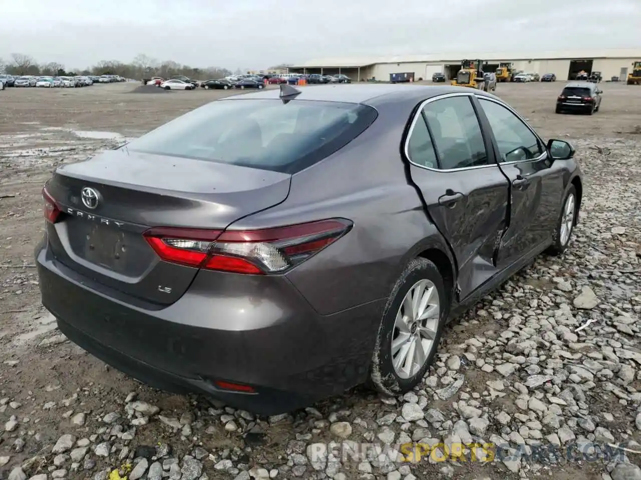 4 Photograph of a damaged car 4T1C11AK6MU454411 TOYOTA CAMRY 2021