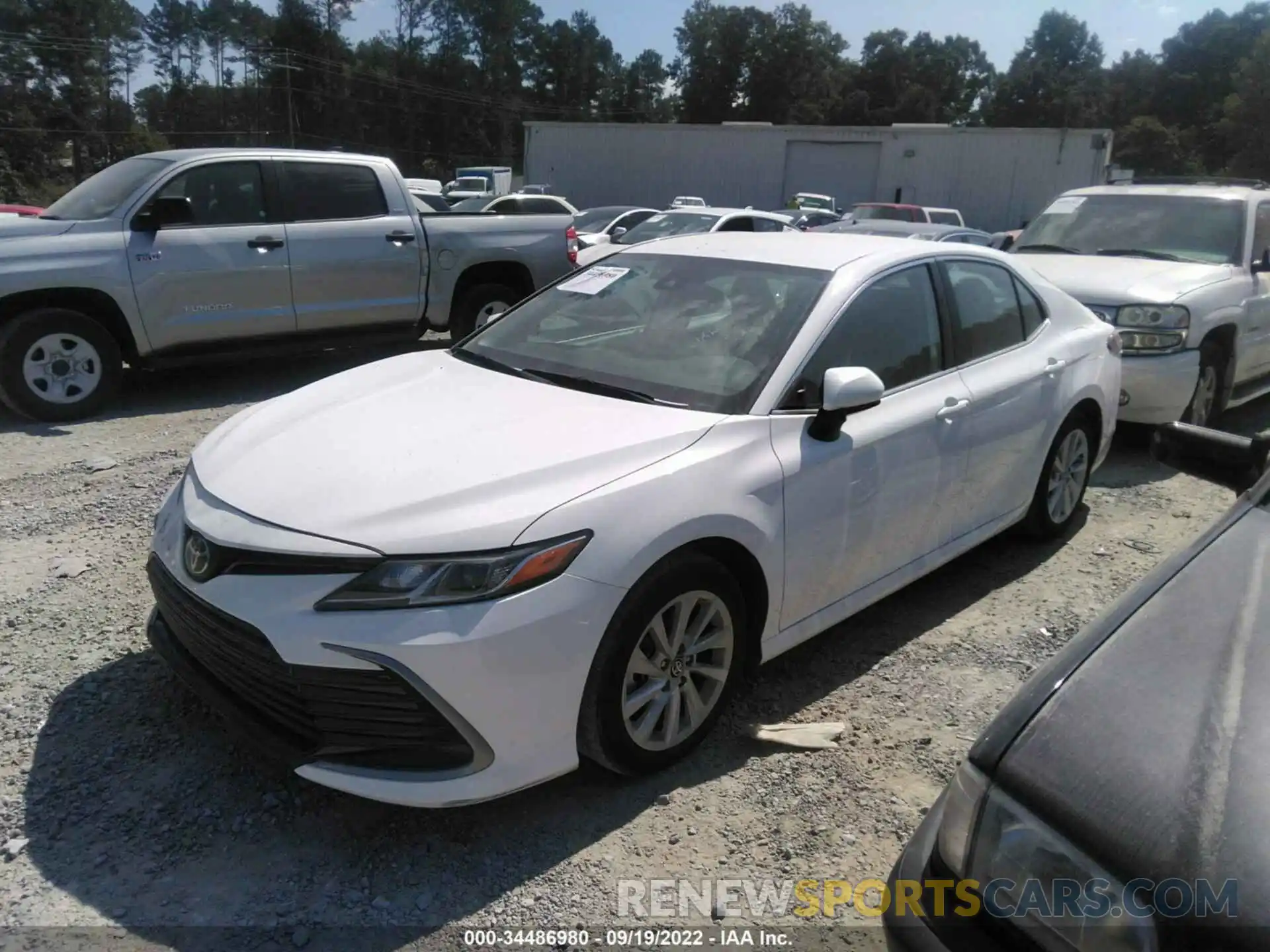 2 Photograph of a damaged car 4T1C11AK6MU454795 TOYOTA CAMRY 2021