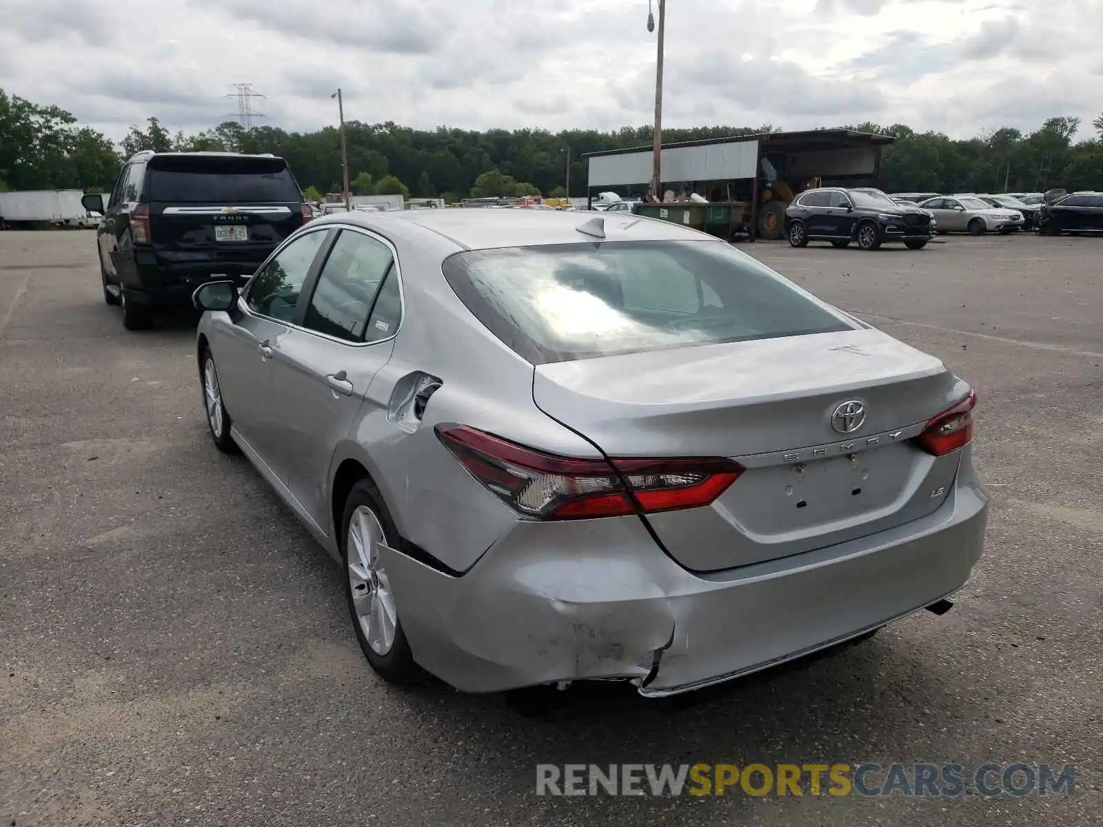 3 Photograph of a damaged car 4T1C11AK6MU455266 TOYOTA CAMRY 2021