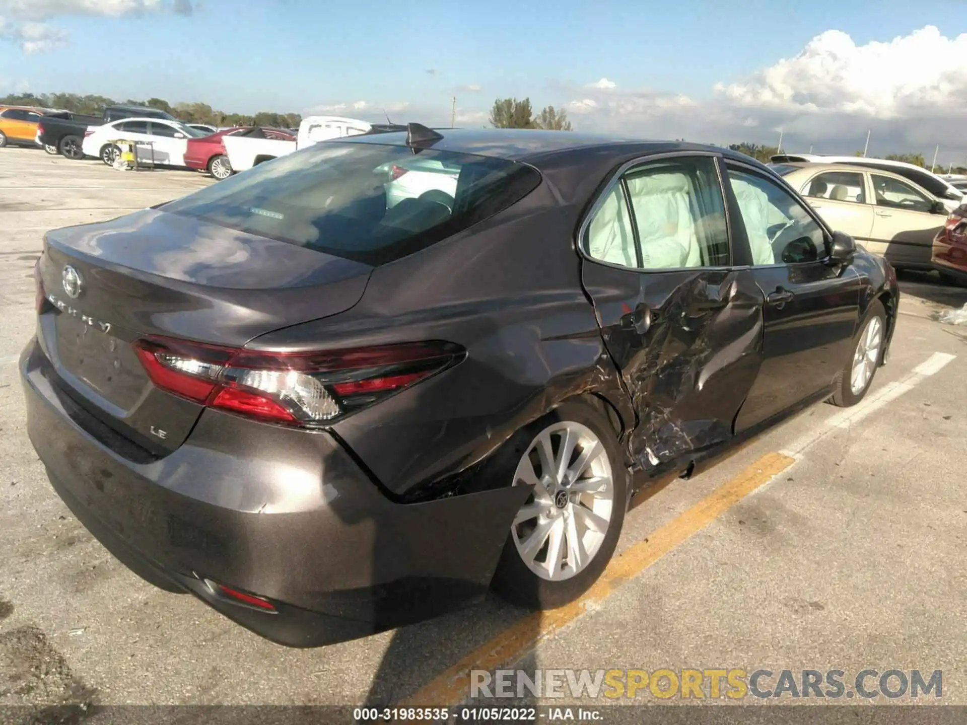 4 Photograph of a damaged car 4T1C11AK6MU455350 TOYOTA CAMRY 2021