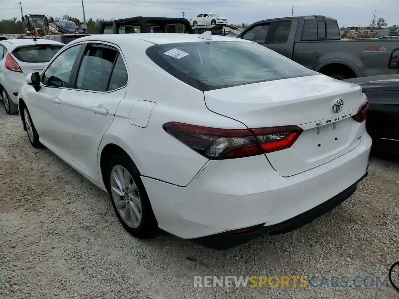 2 Photograph of a damaged car 4T1C11AK6MU457230 TOYOTA CAMRY 2021