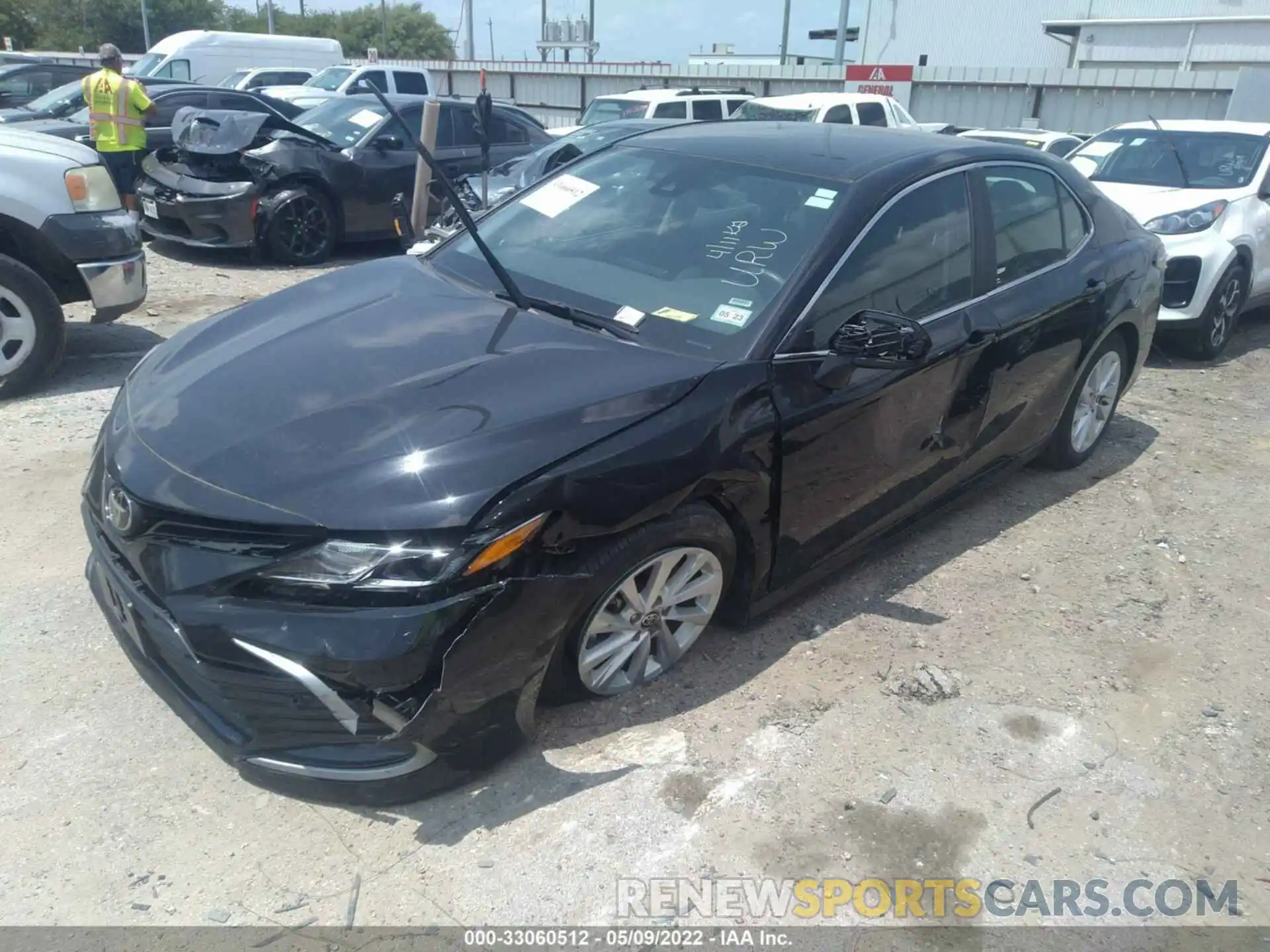 2 Photograph of a damaged car 4T1C11AK6MU467983 TOYOTA CAMRY 2021