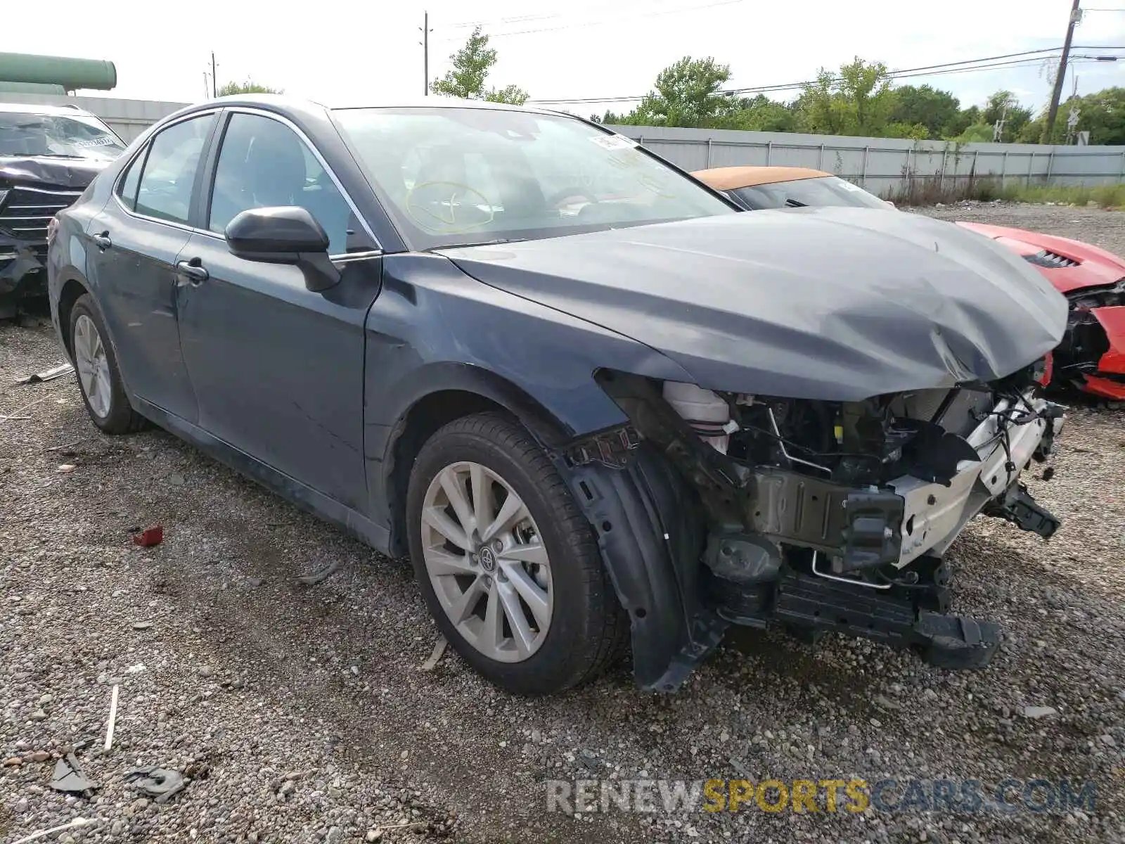 1 Photograph of a damaged car 4T1C11AK6MU468499 TOYOTA CAMRY 2021