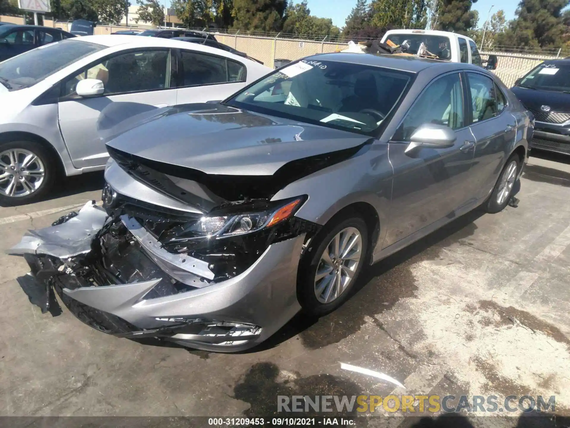 2 Photograph of a damaged car 4T1C11AK6MU469216 TOYOTA CAMRY 2021