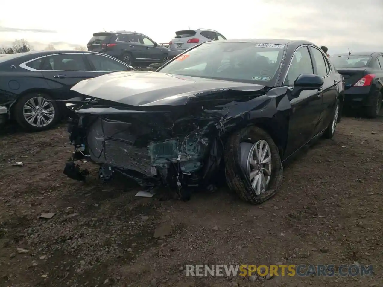 2 Photograph of a damaged car 4T1C11AK6MU472147 TOYOTA CAMRY 2021