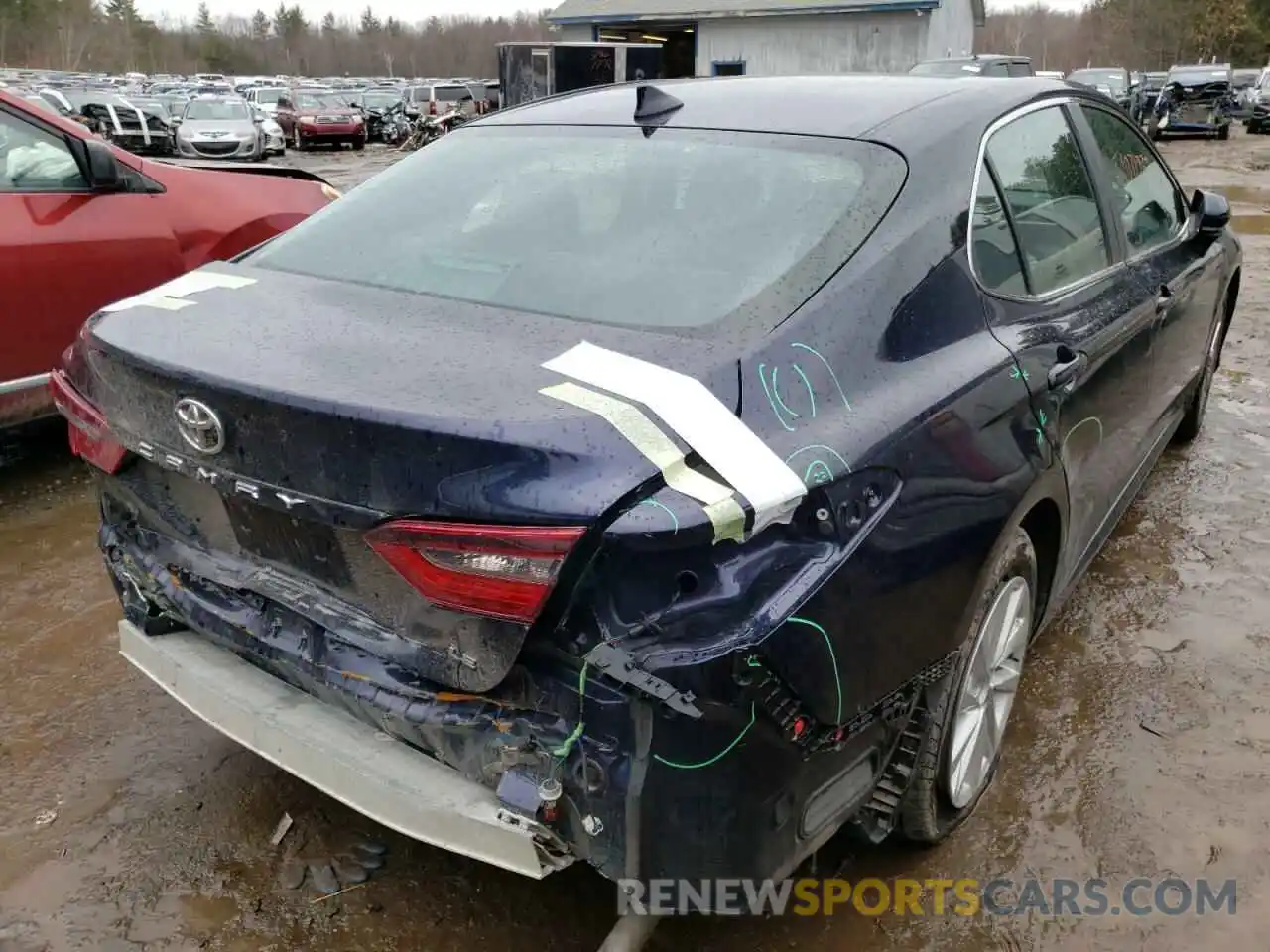 4 Photograph of a damaged car 4T1C11AK6MU472455 TOYOTA CAMRY 2021