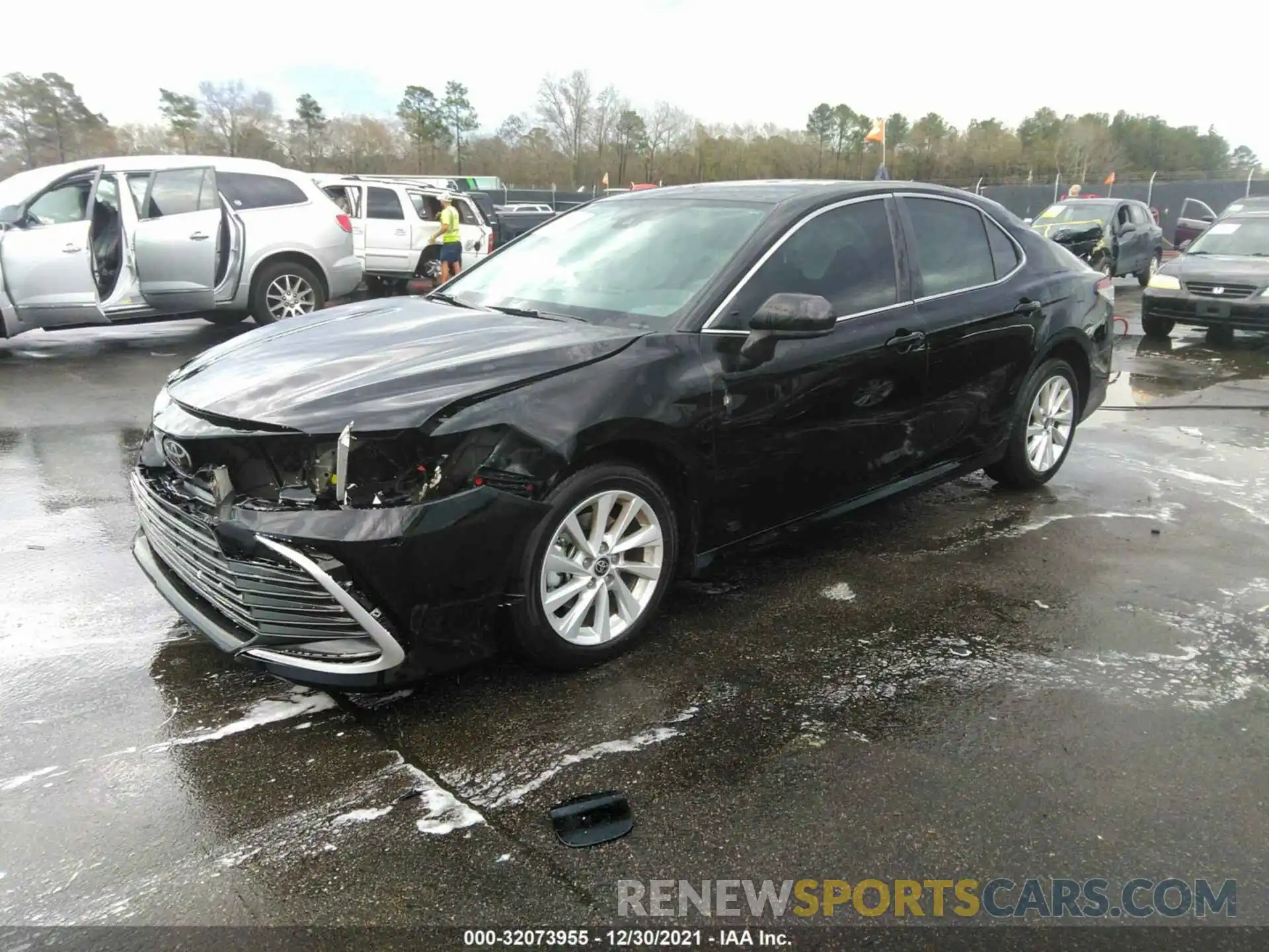 2 Photograph of a damaged car 4T1C11AK6MU480703 TOYOTA CAMRY 2021