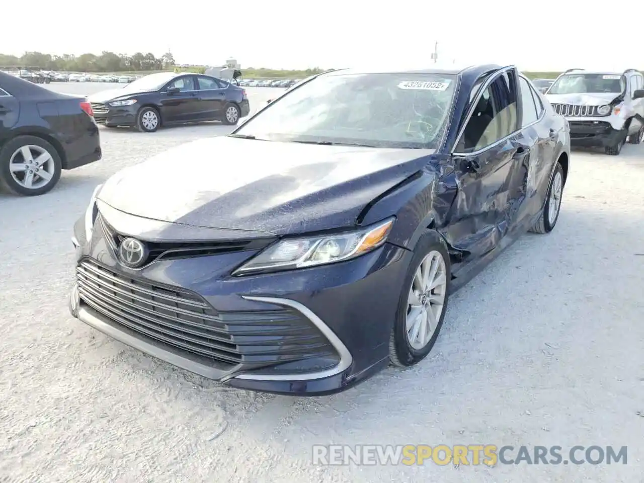 2 Photograph of a damaged car 4T1C11AK6MU487442 TOYOTA CAMRY 2021