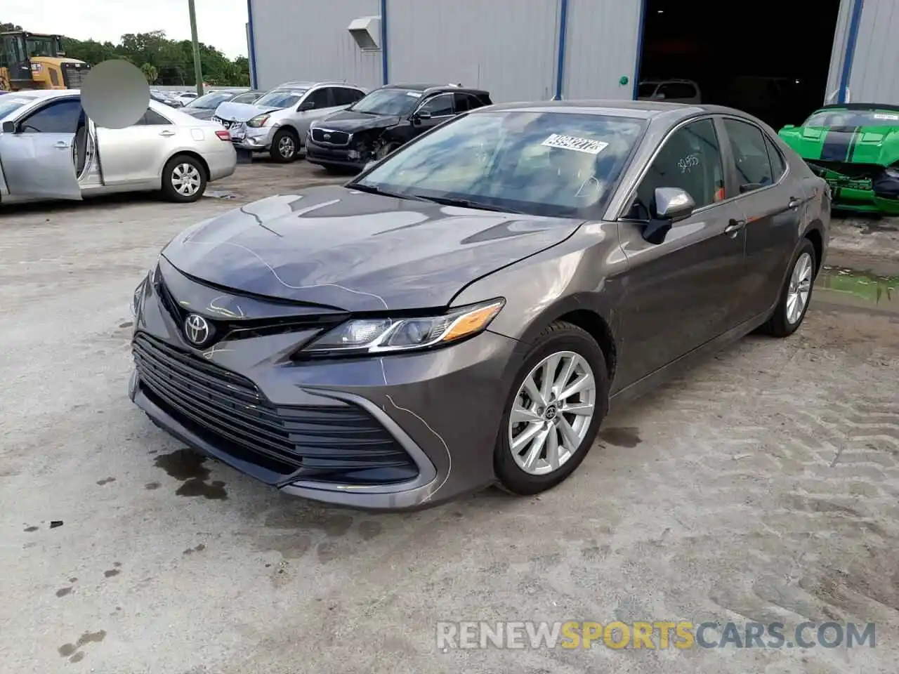 2 Photograph of a damaged car 4T1C11AK6MU520052 TOYOTA CAMRY 2021