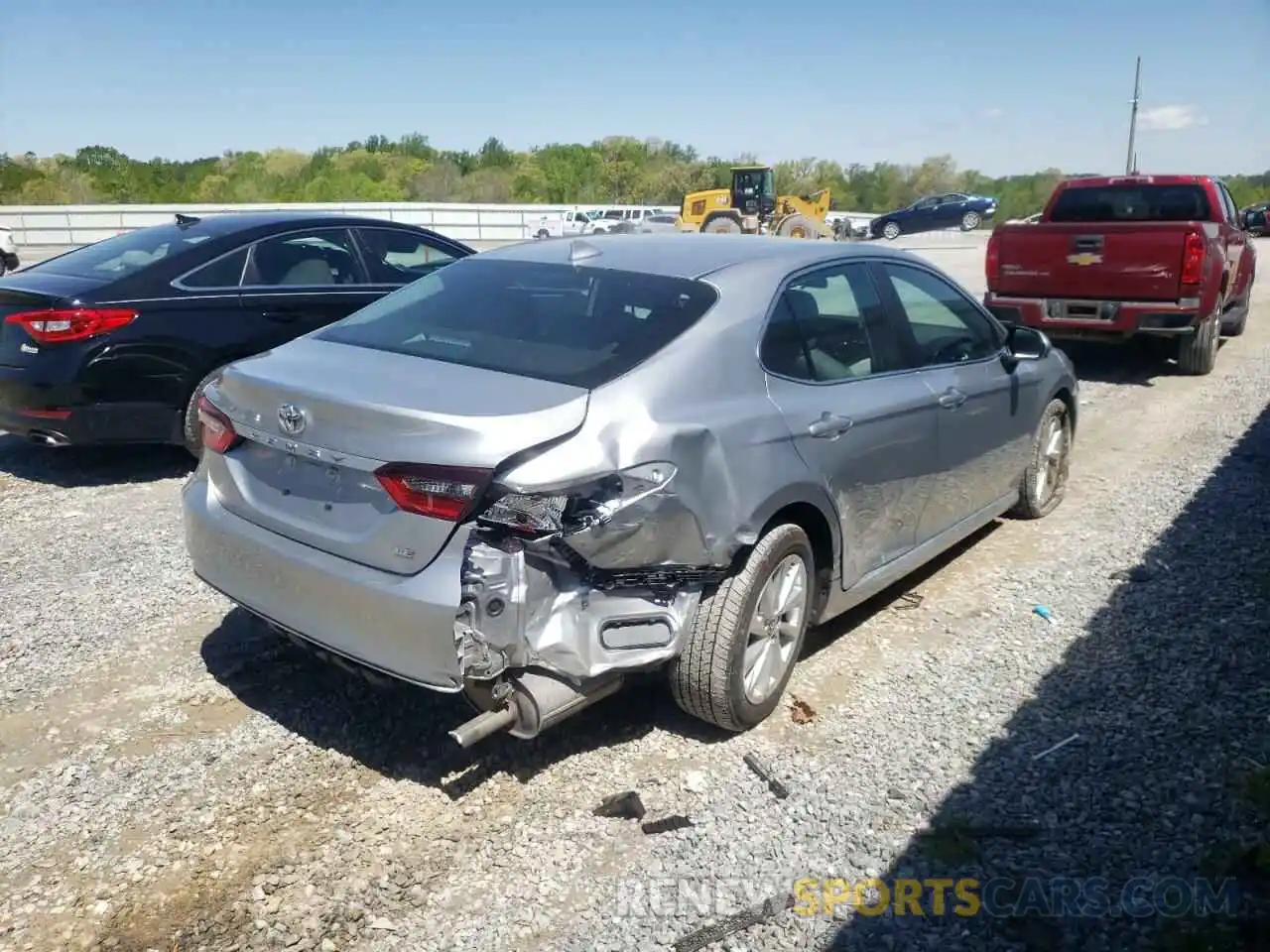 4 Photograph of a damaged car 4T1C11AK6MU523811 TOYOTA CAMRY 2021