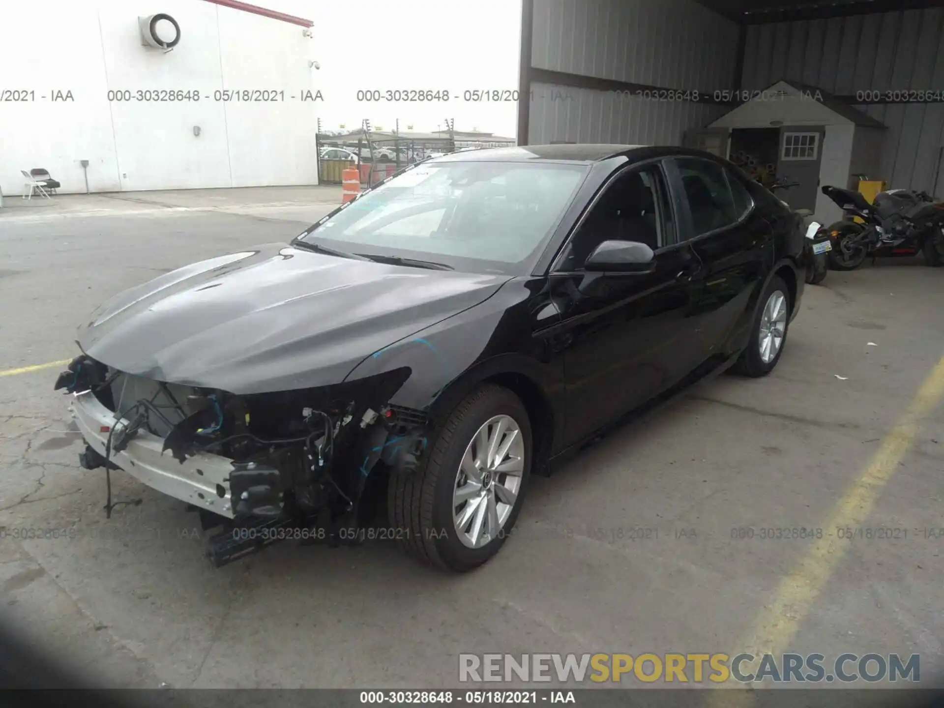 2 Photograph of a damaged car 4T1C11AK6MU538034 TOYOTA CAMRY 2021