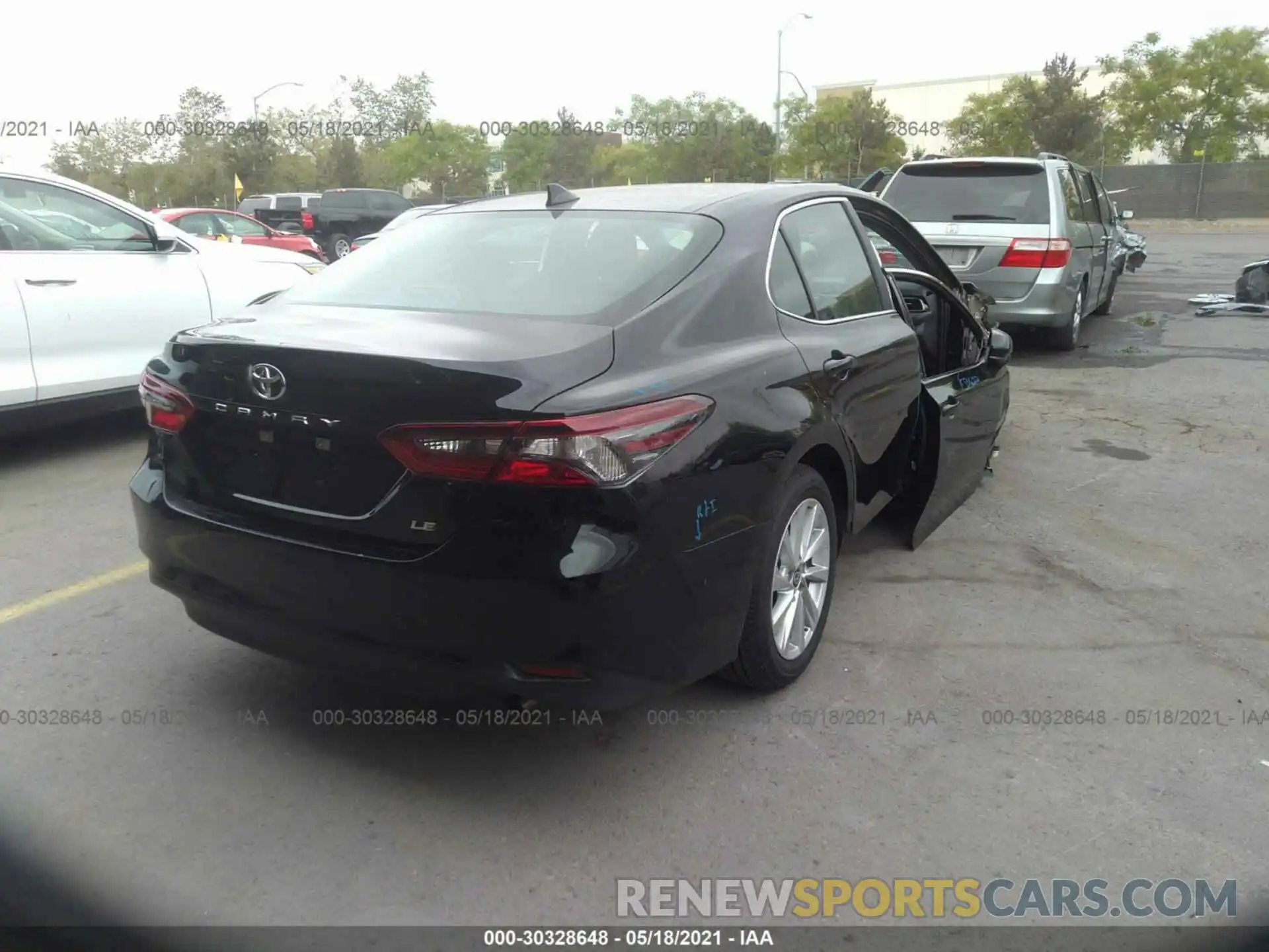 4 Photograph of a damaged car 4T1C11AK6MU538034 TOYOTA CAMRY 2021