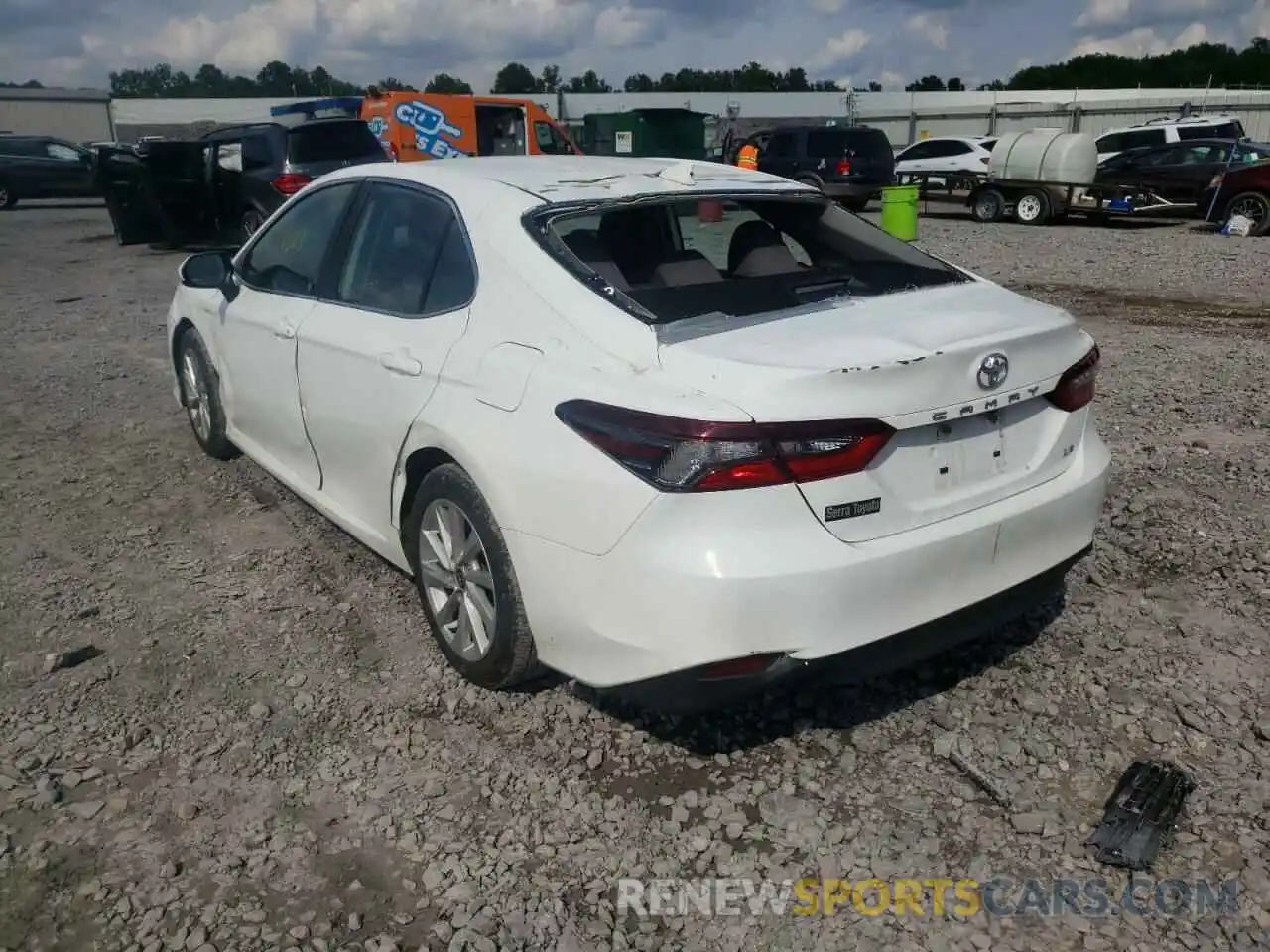 3 Photograph of a damaged car 4T1C11AK6MU540219 TOYOTA CAMRY 2021