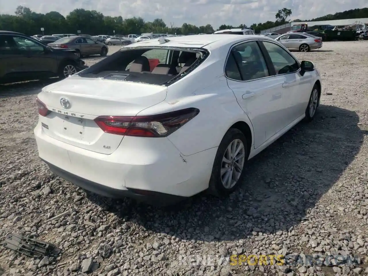 4 Photograph of a damaged car 4T1C11AK6MU540219 TOYOTA CAMRY 2021