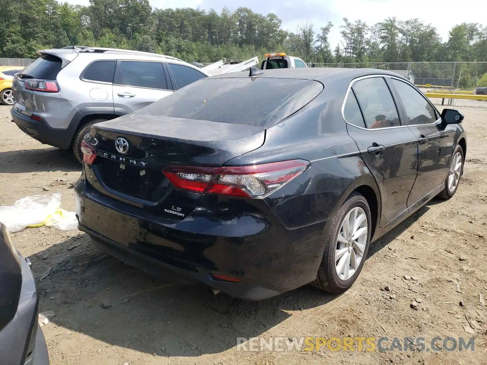 4 Photograph of a damaged car 4T1C11AK6MU543539 TOYOTA CAMRY 2021