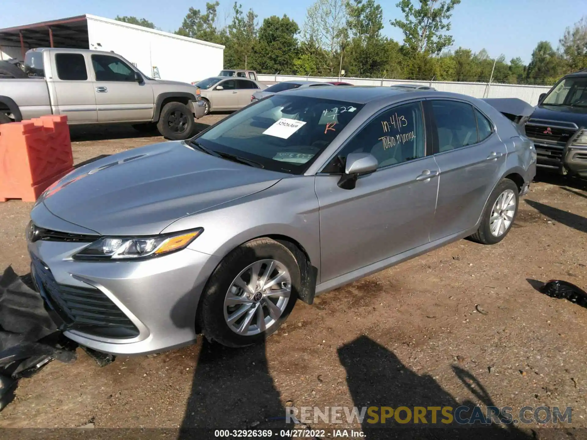 2 Photograph of a damaged car 4T1C11AK6MU545081 TOYOTA CAMRY 2021