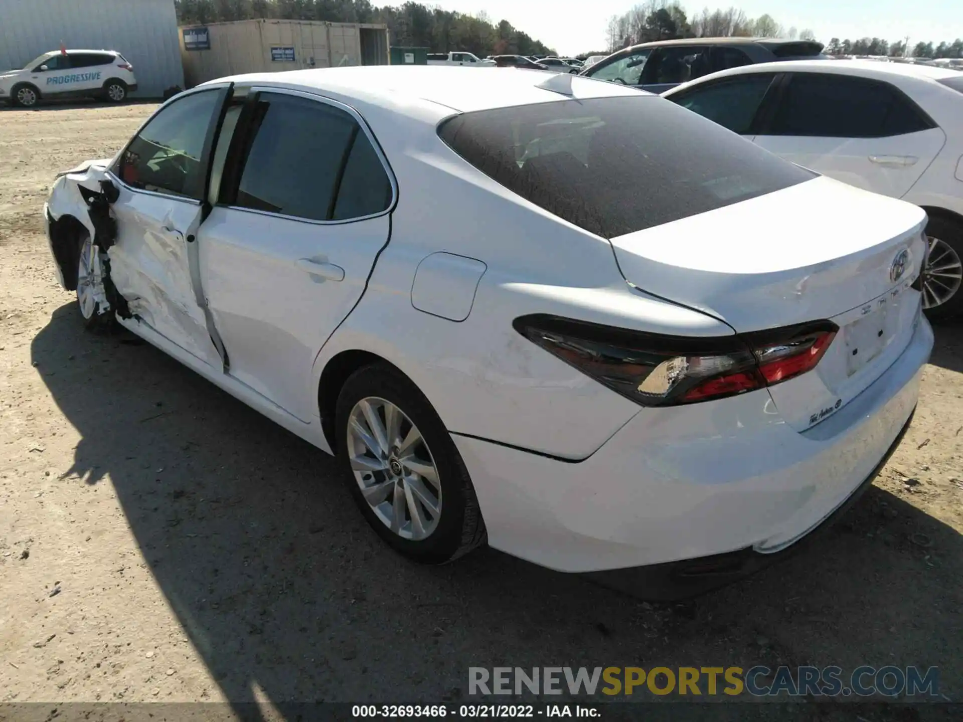 3 Photograph of a damaged car 4T1C11AK6MU546229 TOYOTA CAMRY 2021