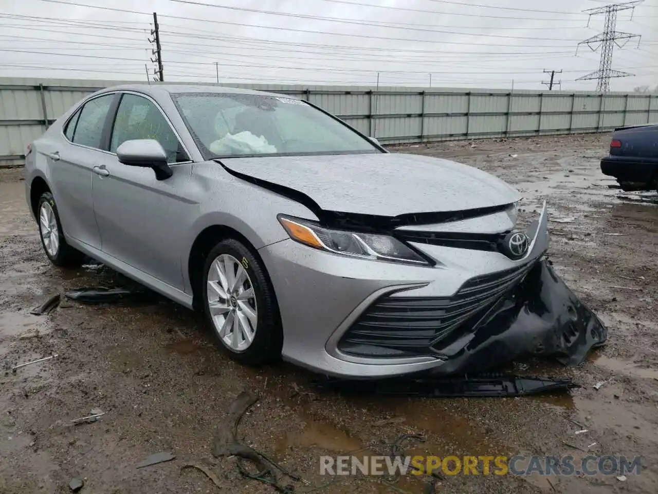 1 Photograph of a damaged car 4T1C11AK6MU559224 TOYOTA CAMRY 2021