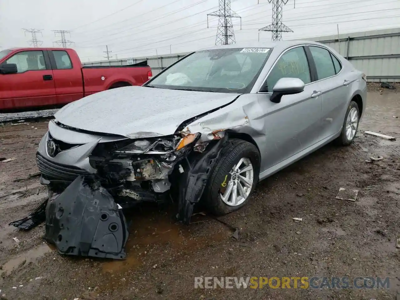 2 Photograph of a damaged car 4T1C11AK6MU559224 TOYOTA CAMRY 2021