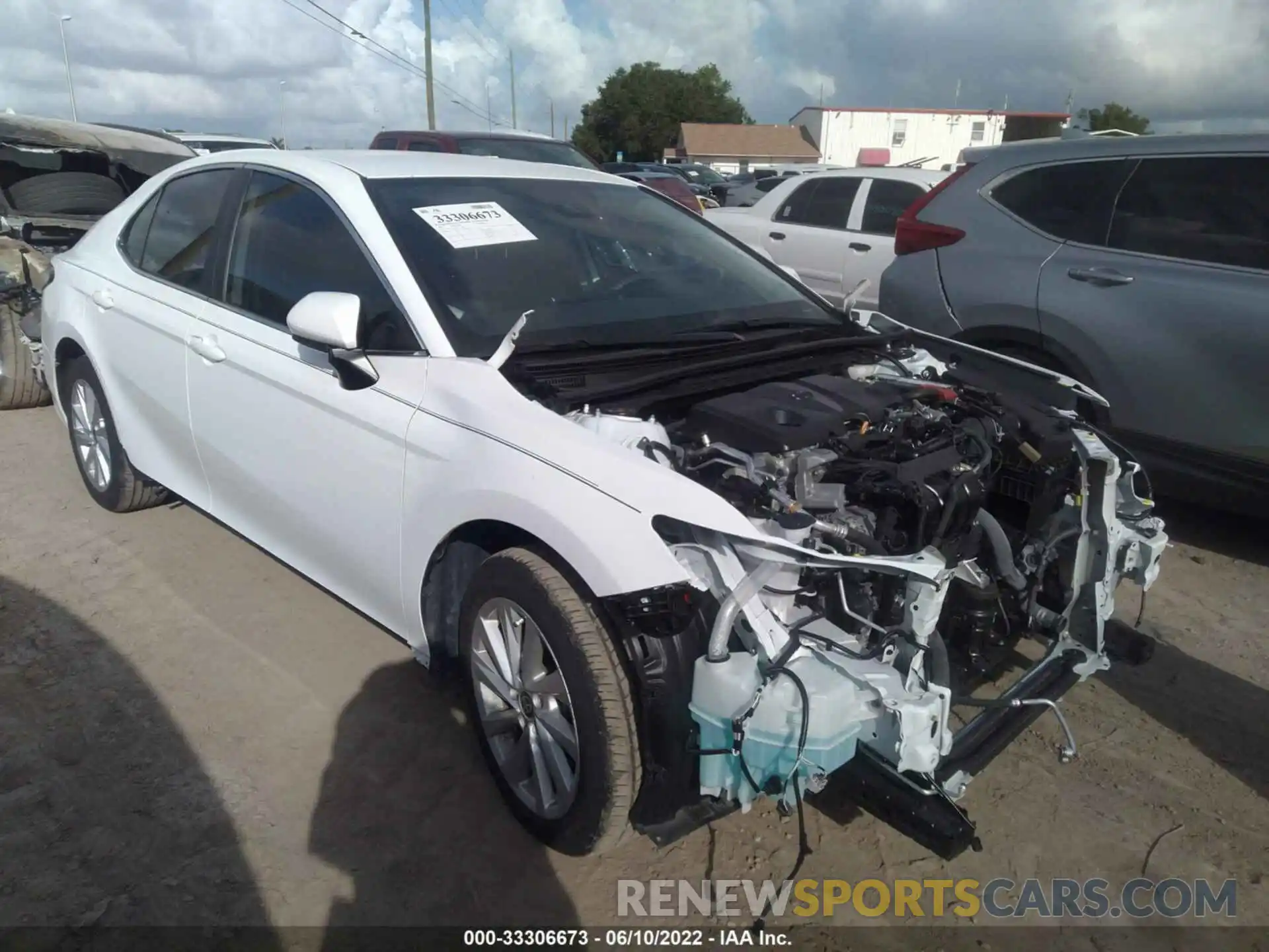 1 Photograph of a damaged car 4T1C11AK6MU573186 TOYOTA CAMRY 2021