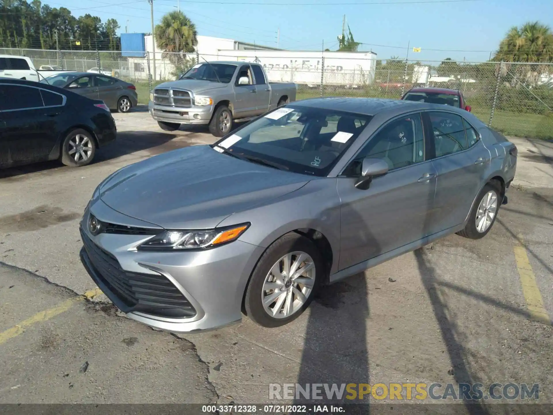 2 Photograph of a damaged car 4T1C11AK6MU575133 TOYOTA CAMRY 2021