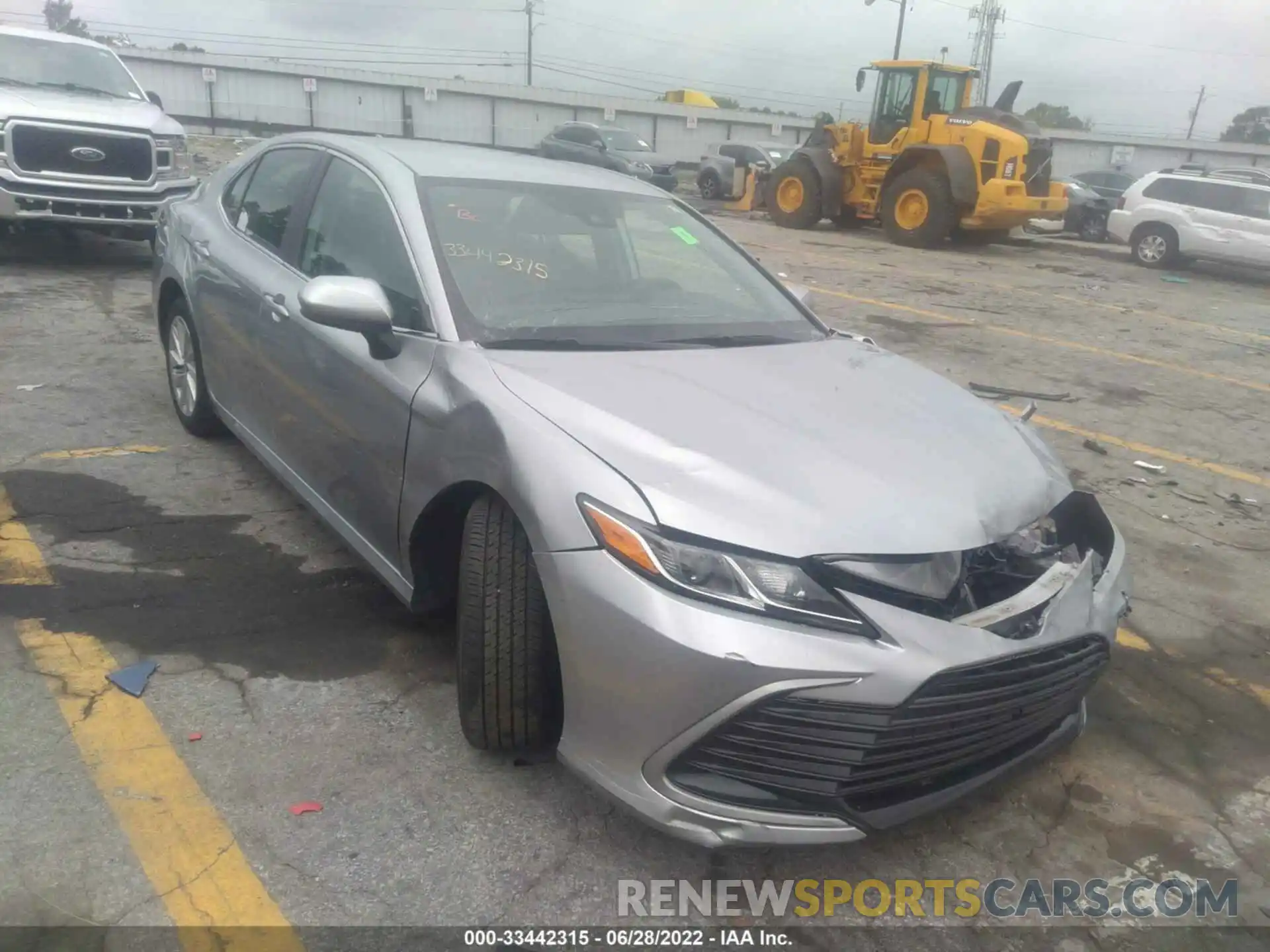 1 Photograph of a damaged car 4T1C11AK6MU576931 TOYOTA CAMRY 2021