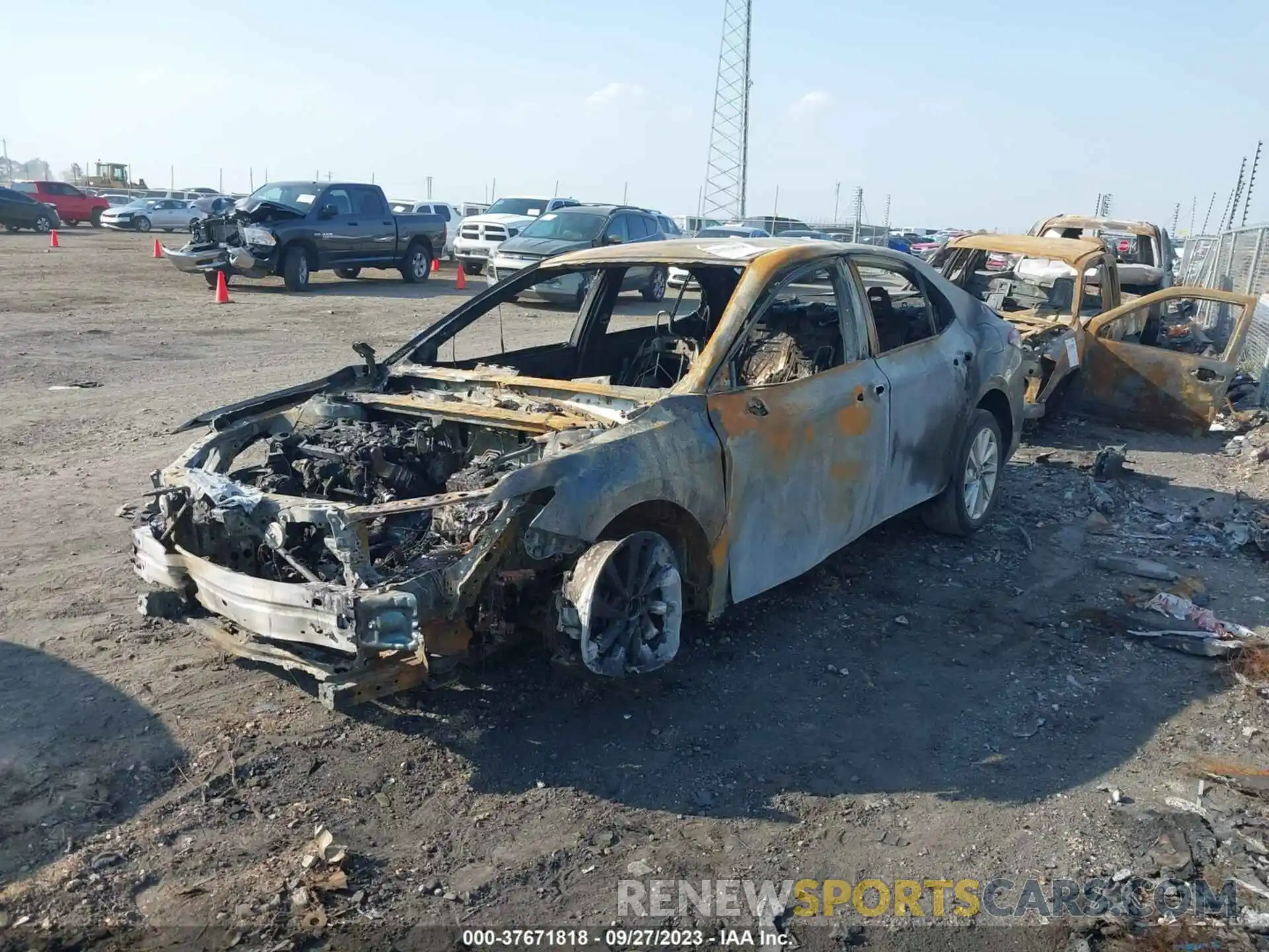 2 Photograph of a damaged car 4T1C11AK6MU578629 TOYOTA CAMRY 2021