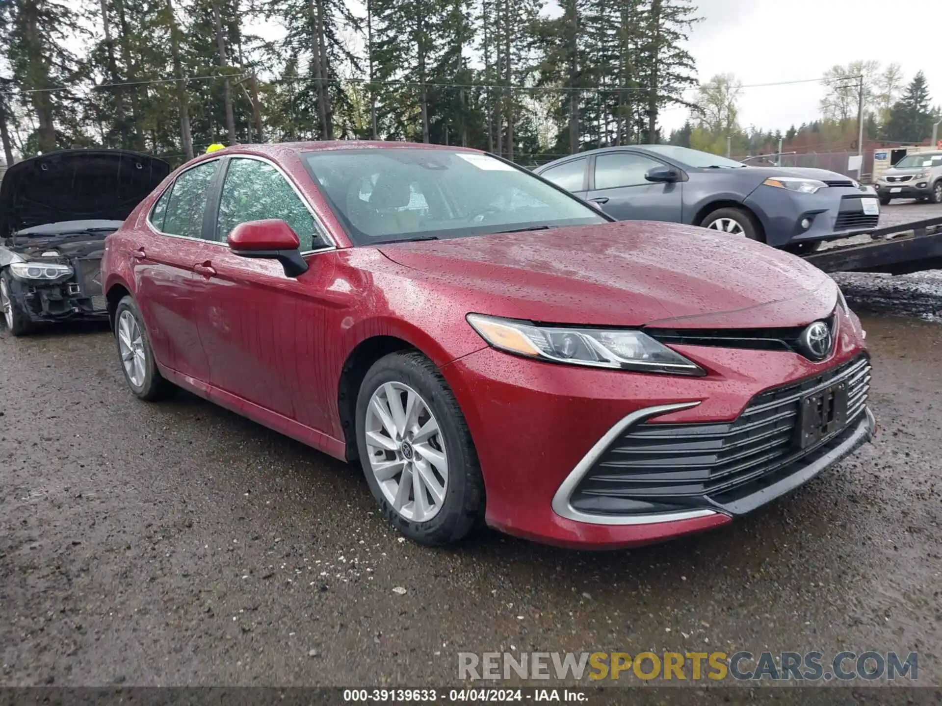 1 Photograph of a damaged car 4T1C11AK6MU580476 TOYOTA CAMRY 2021