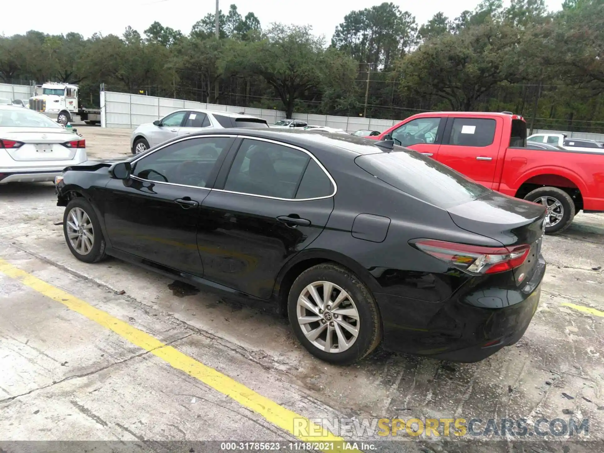 3 Photograph of a damaged car 4T1C11AK6MU581630 TOYOTA CAMRY 2021