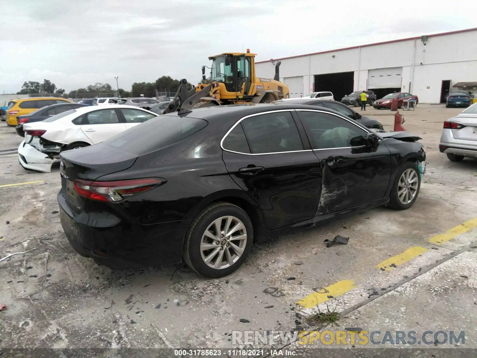 4 Photograph of a damaged car 4T1C11AK6MU581630 TOYOTA CAMRY 2021