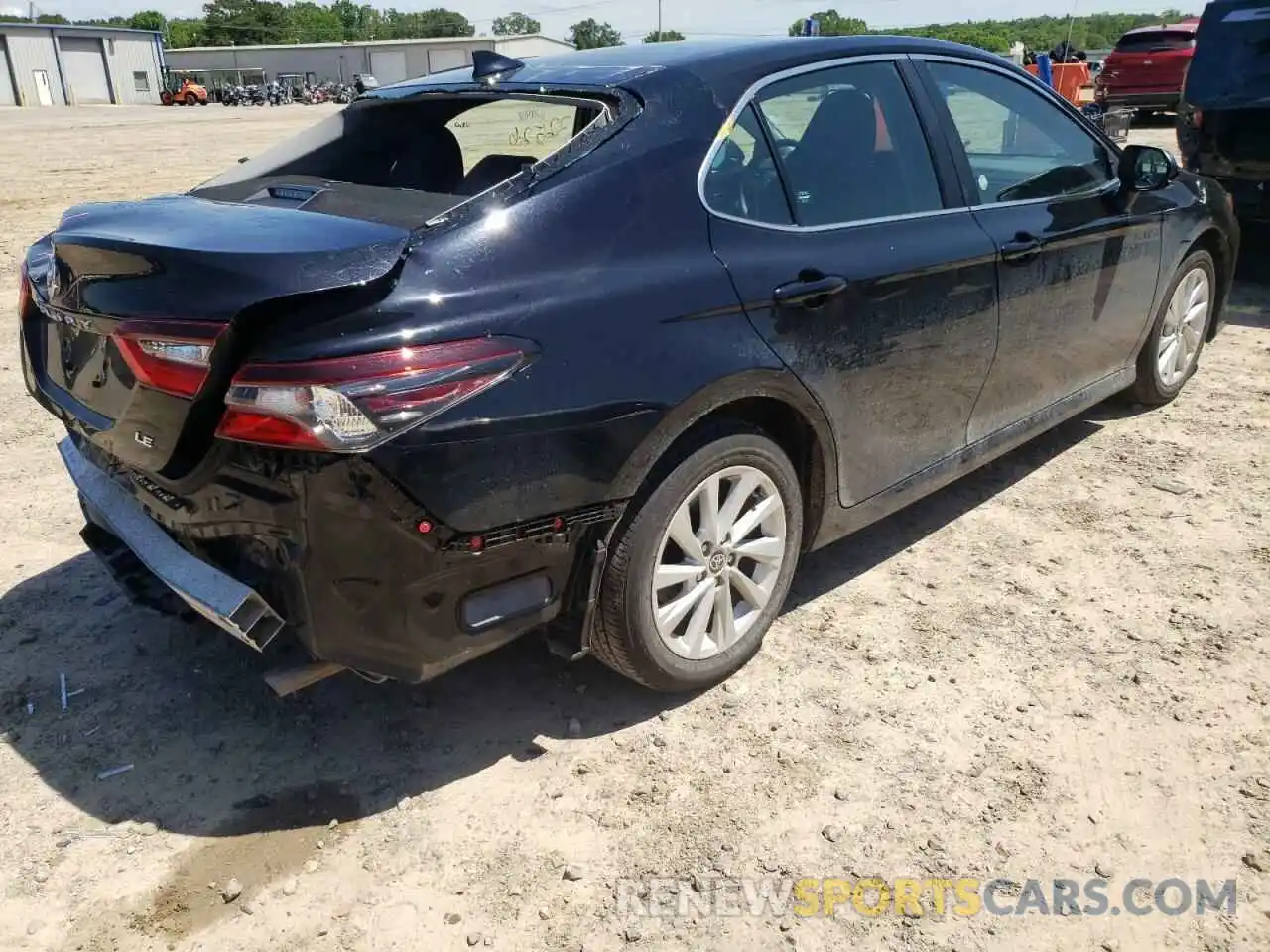 4 Photograph of a damaged car 4T1C11AK6MU594202 TOYOTA CAMRY 2021