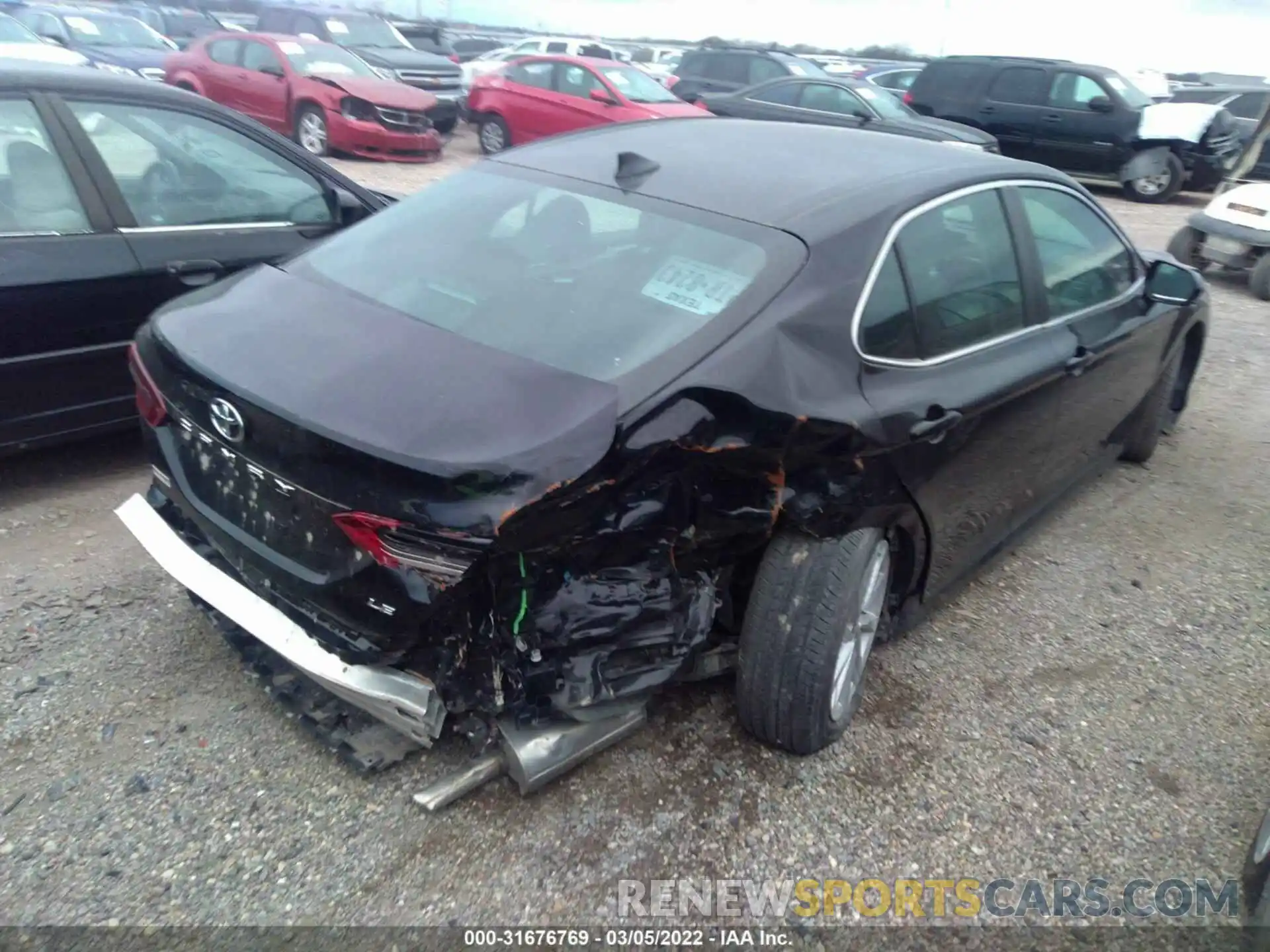 4 Photograph of a damaged car 4T1C11AK6MU600757 TOYOTA CAMRY 2021