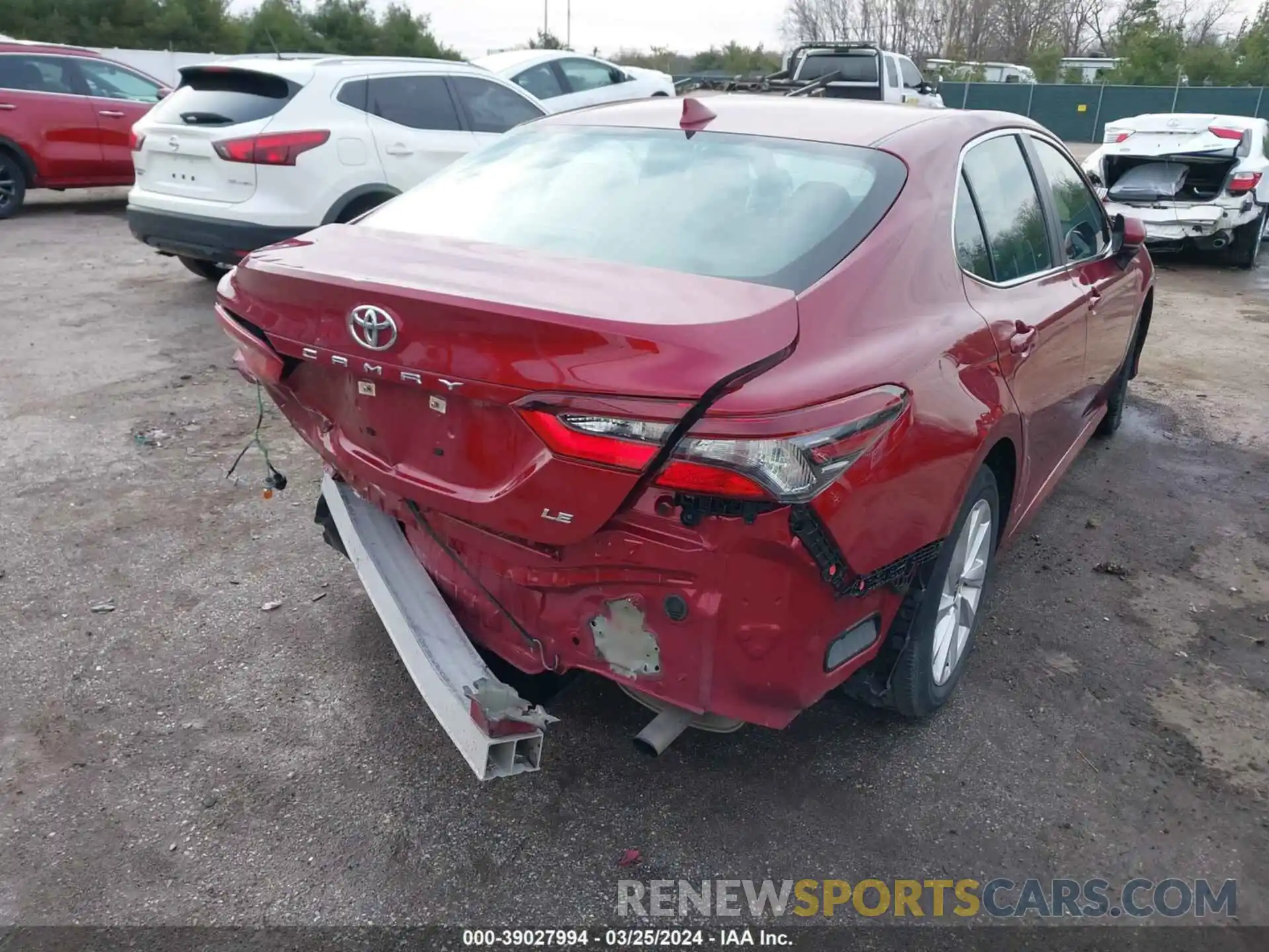 4 Photograph of a damaged car 4T1C11AK6MU607952 TOYOTA CAMRY 2021