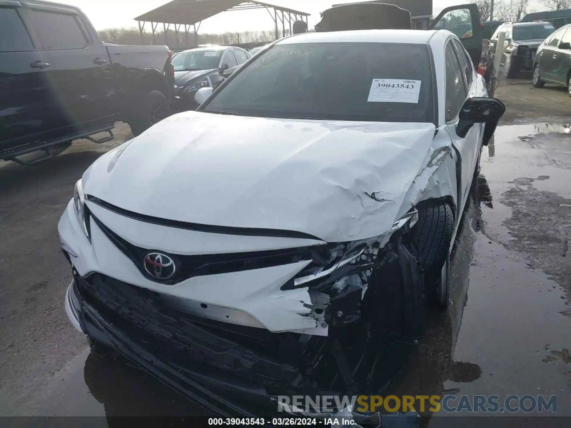 13 Photograph of a damaged car 4T1C11AK6MU616022 TOYOTA CAMRY 2021