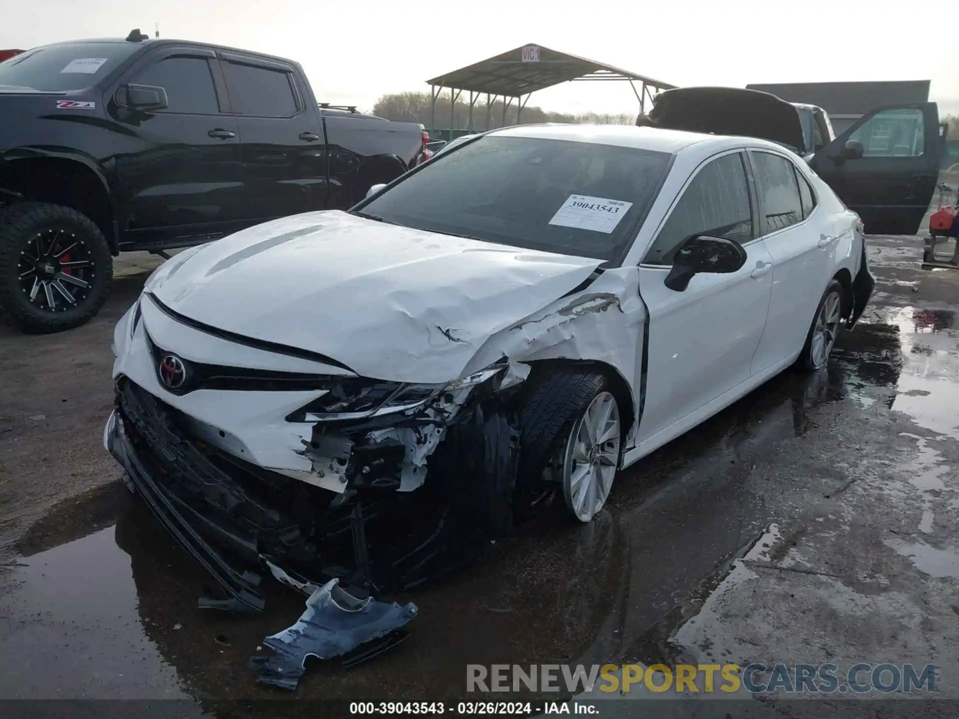 2 Photograph of a damaged car 4T1C11AK6MU616022 TOYOTA CAMRY 2021