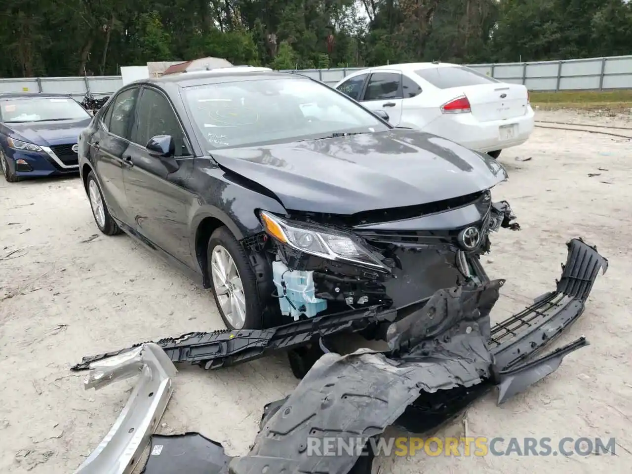 1 Photograph of a damaged car 4T1C11AK7MU413480 TOYOTA CAMRY 2021