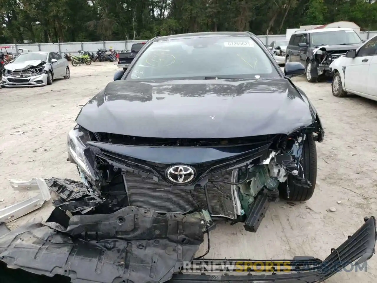 9 Photograph of a damaged car 4T1C11AK7MU413480 TOYOTA CAMRY 2021