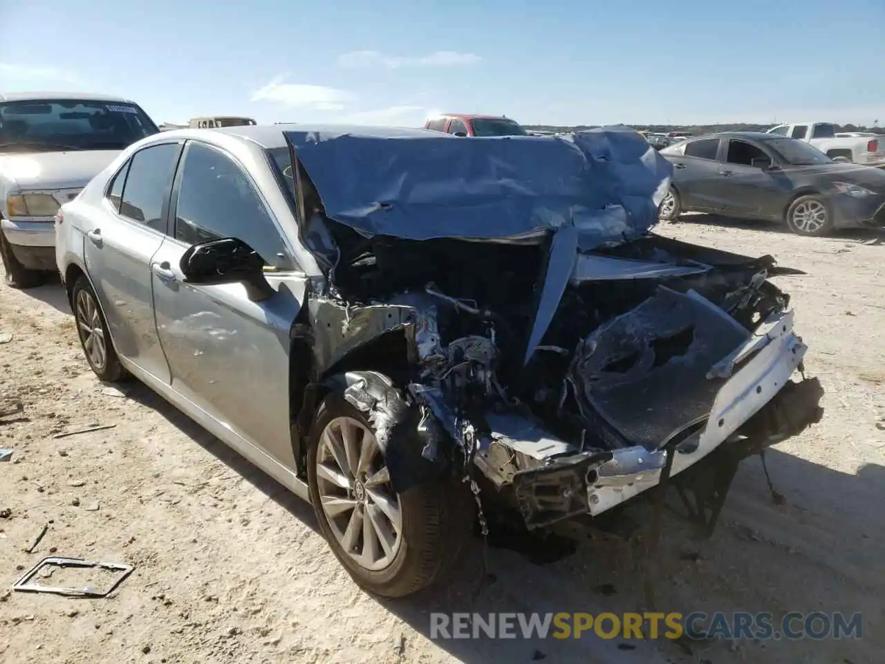 1 Photograph of a damaged car 4T1C11AK7MU433521 TOYOTA CAMRY 2021