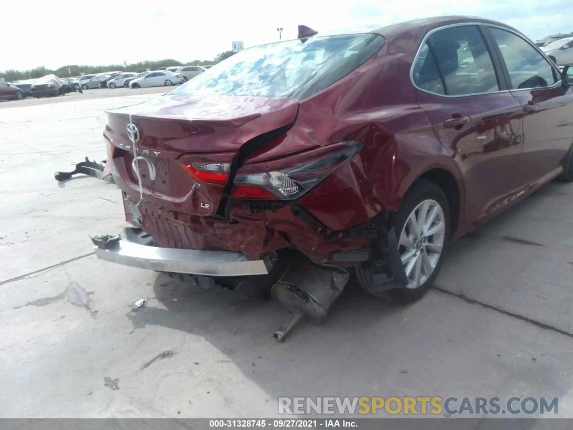 6 Photograph of a damaged car 4T1C11AK7MU437343 TOYOTA CAMRY 2021