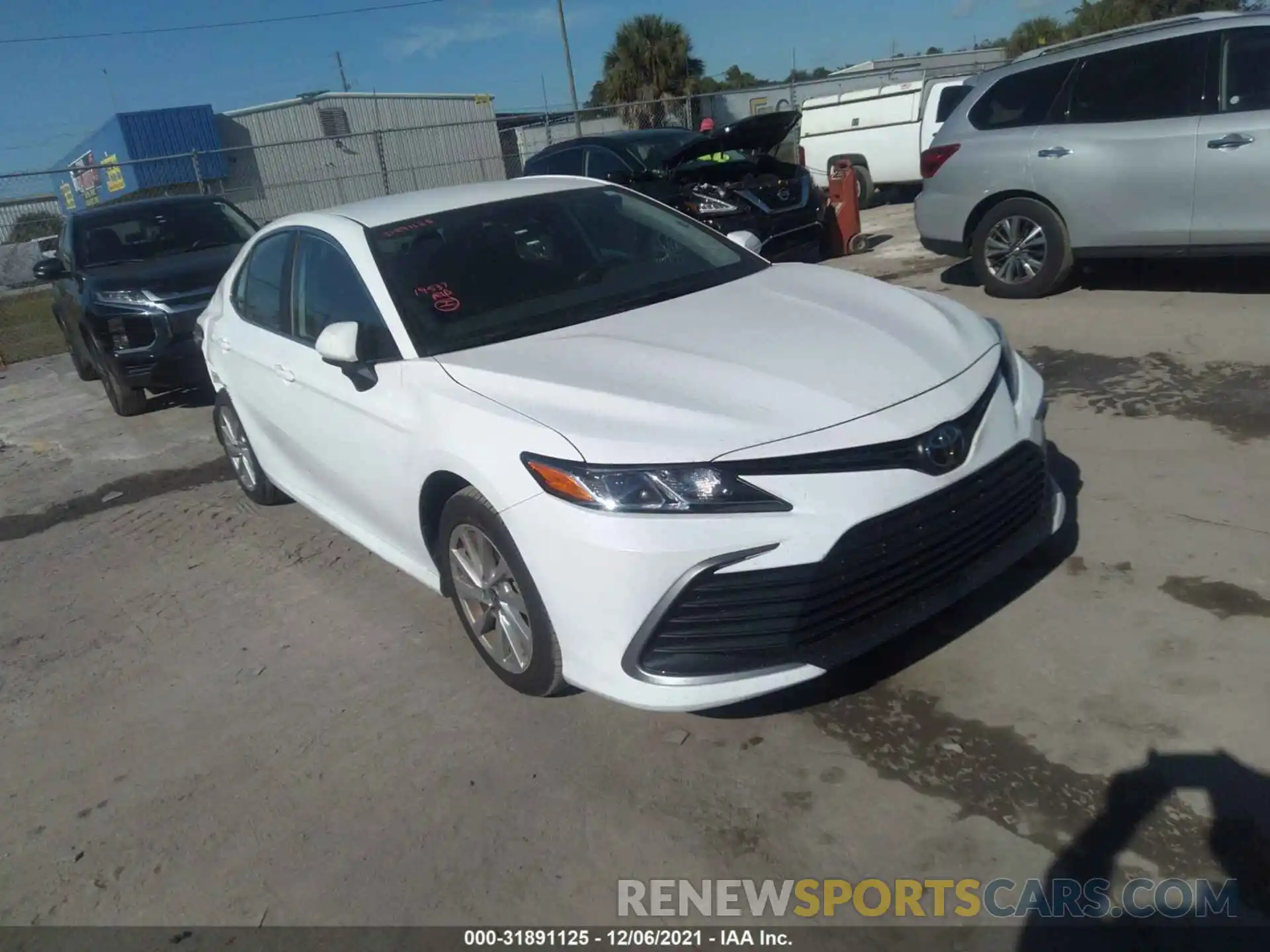 1 Photograph of a damaged car 4T1C11AK7MU440131 TOYOTA CAMRY 2021