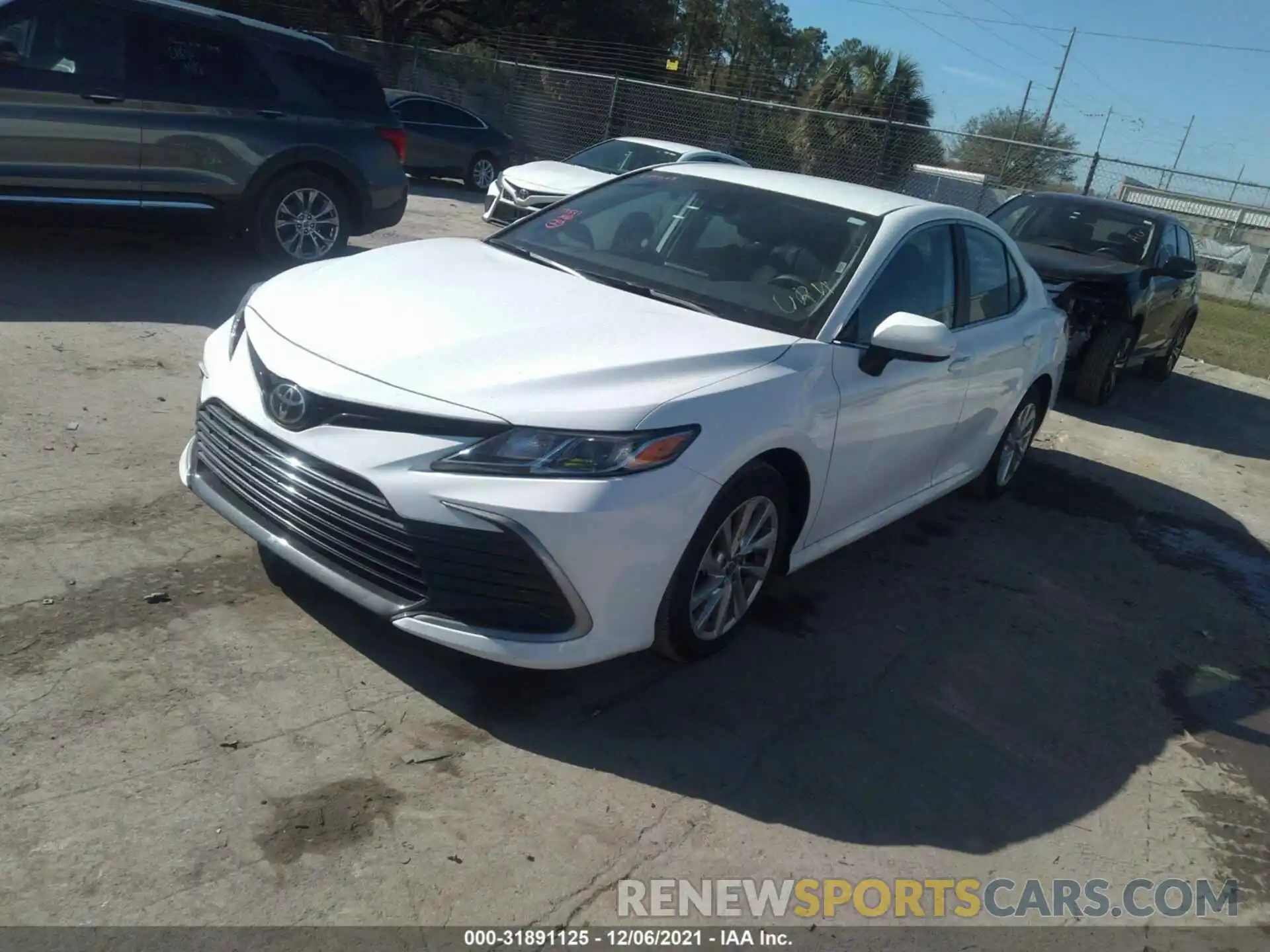 2 Photograph of a damaged car 4T1C11AK7MU440131 TOYOTA CAMRY 2021