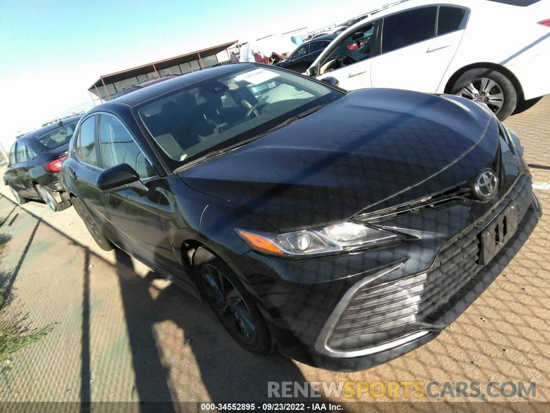 1 Photograph of a damaged car 4T1C11AK7MU444356 TOYOTA CAMRY 2021