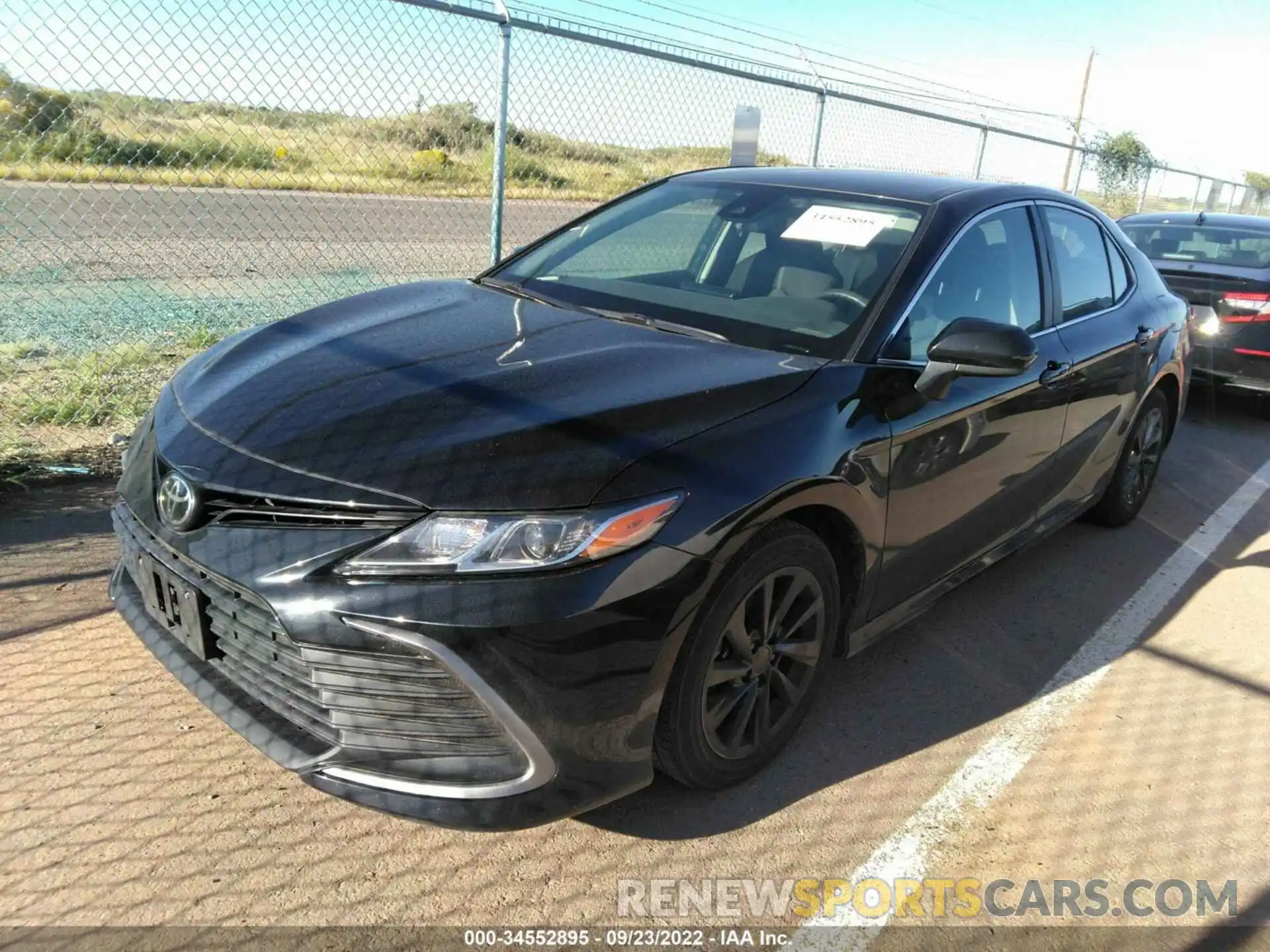 2 Photograph of a damaged car 4T1C11AK7MU444356 TOYOTA CAMRY 2021