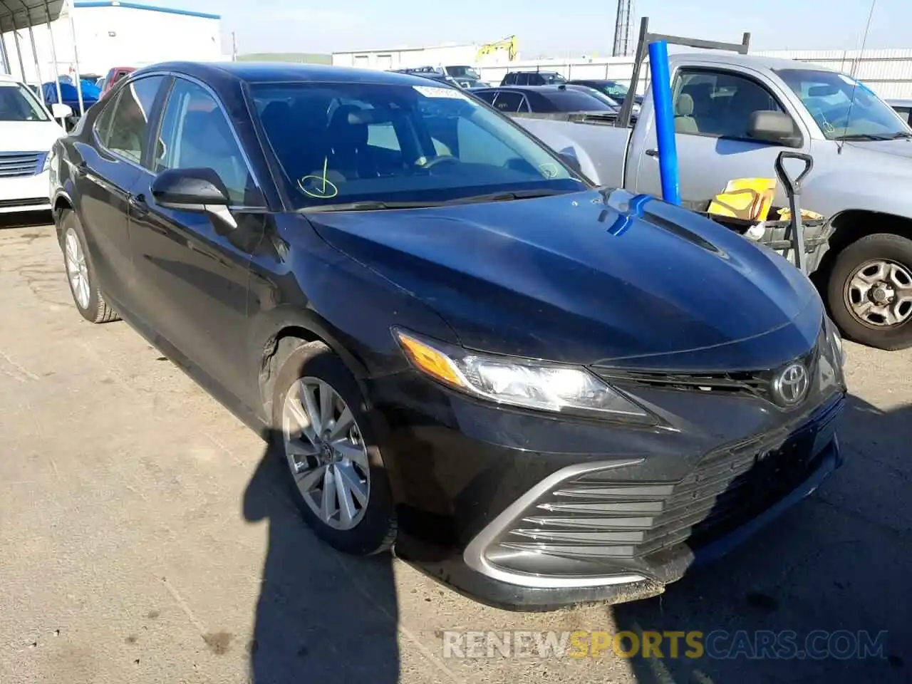 1 Photograph of a damaged car 4T1C11AK7MU449475 TOYOTA CAMRY 2021