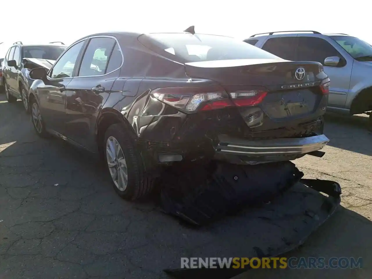 3 Photograph of a damaged car 4T1C11AK7MU449475 TOYOTA CAMRY 2021